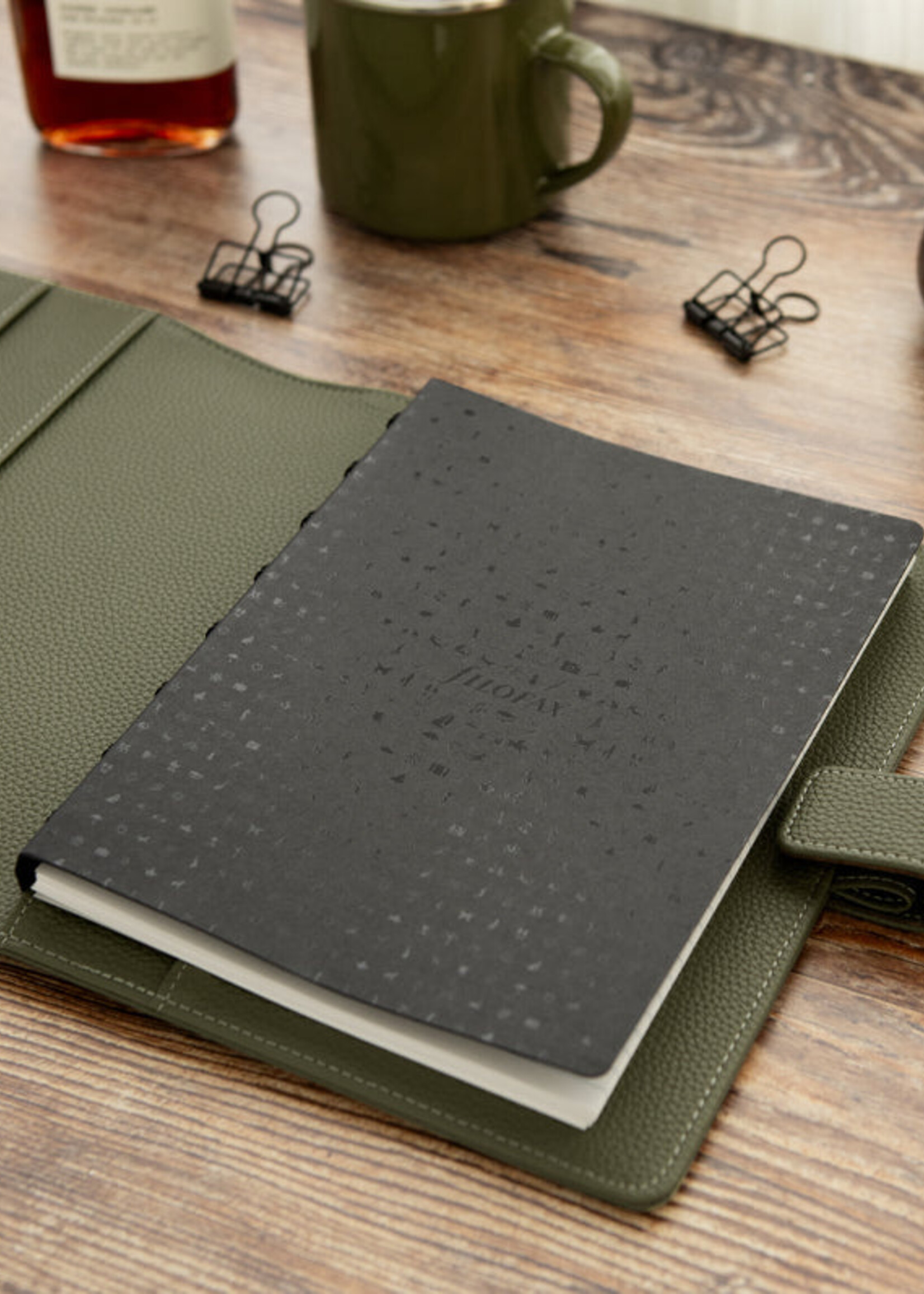 Filofax Organiser A5 Camden Mocha