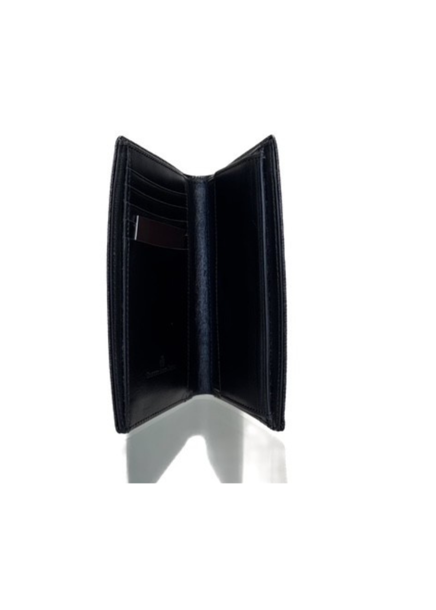 Graf von Faber-Castell Wallet Epsom 5cc + vak voor muntstukken Black
