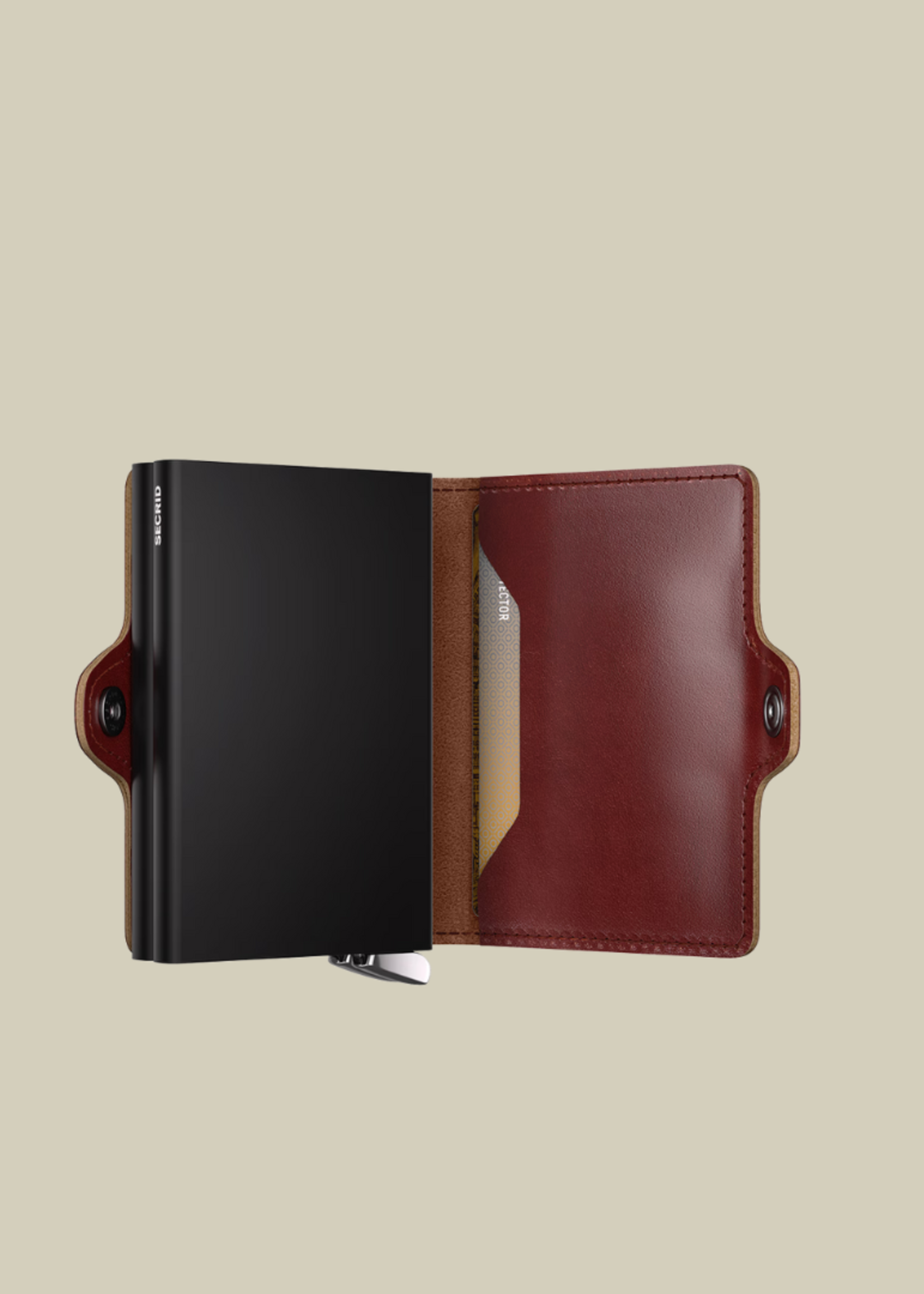 Secrid Twin Wallet Premium Line Basco Brown