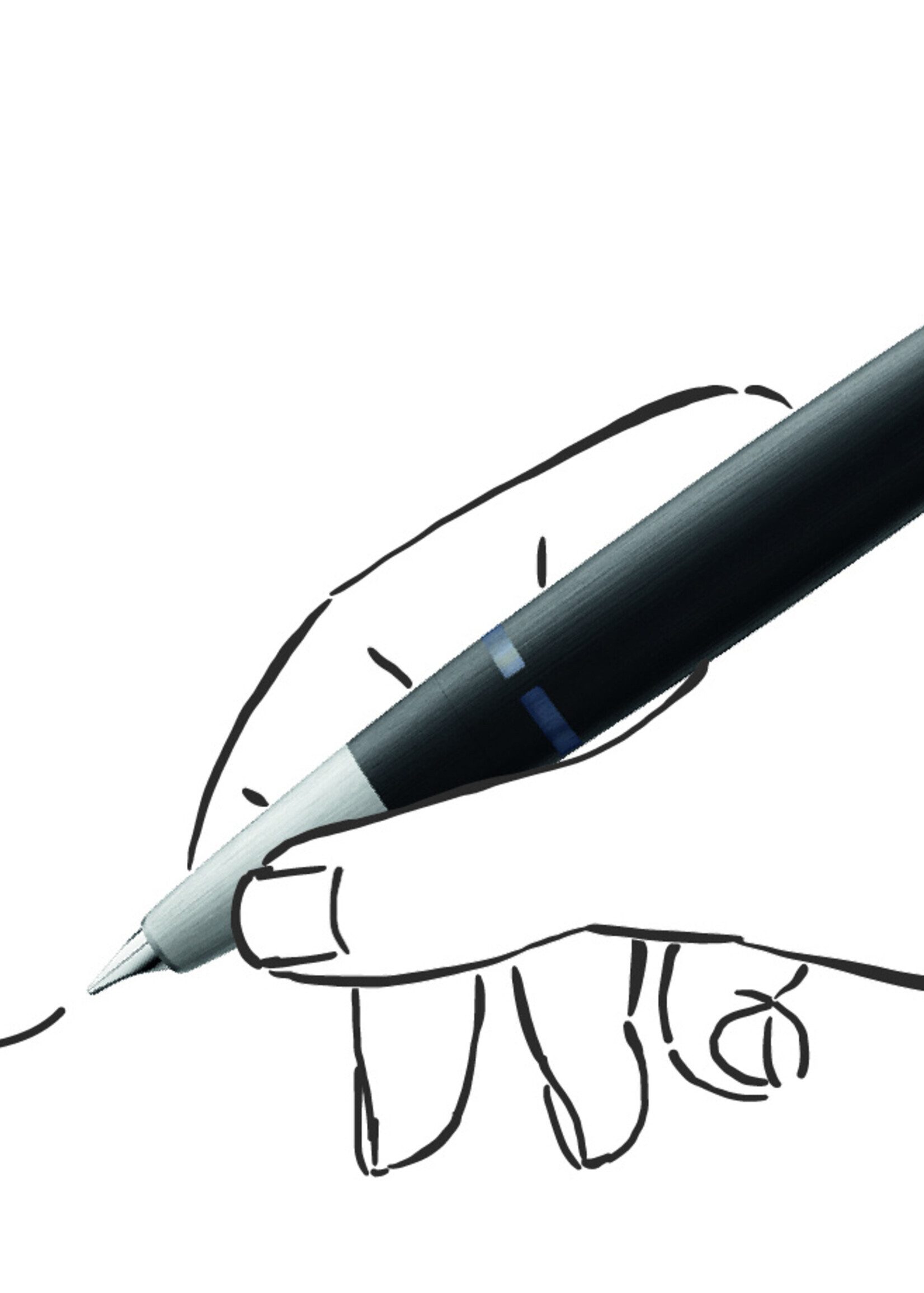 Lamy 2000/001 Carbon Black Vulpen 14KT Extra Fijn