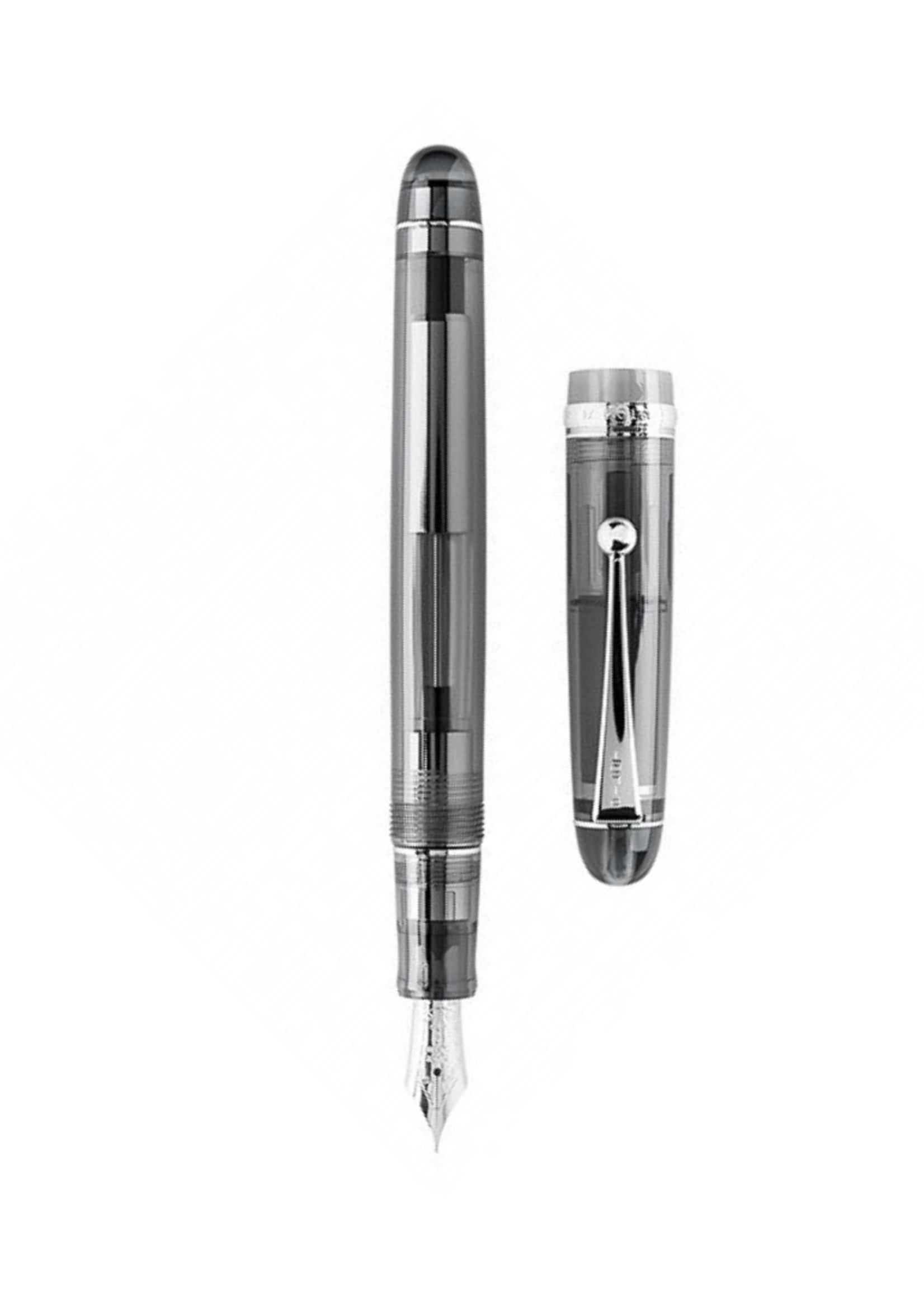 Custom 74 Black (Smoke) Vulpen 14K M-Medium