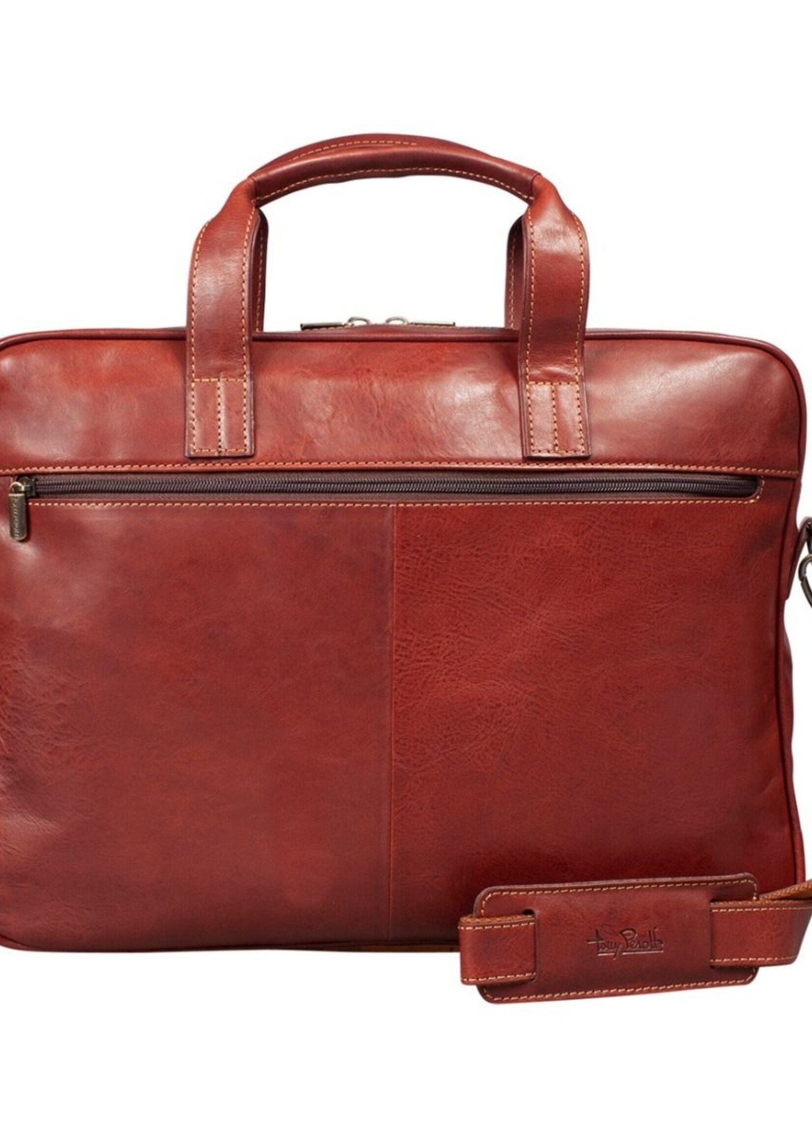 Tony Perotti Laptoptas 15" Vintage Brown
