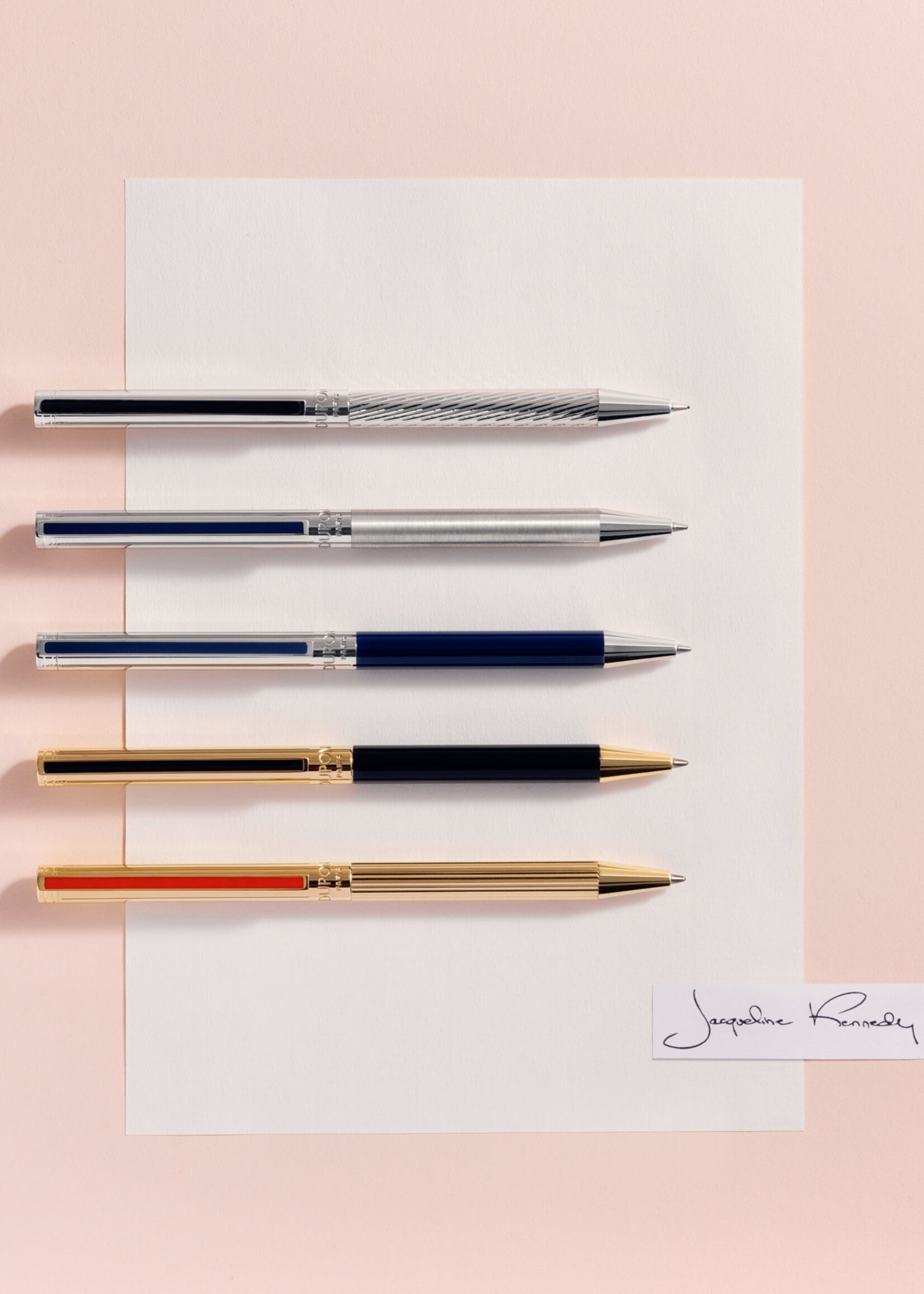 S.T. Dupont Classique Zilver Brushed Balpen