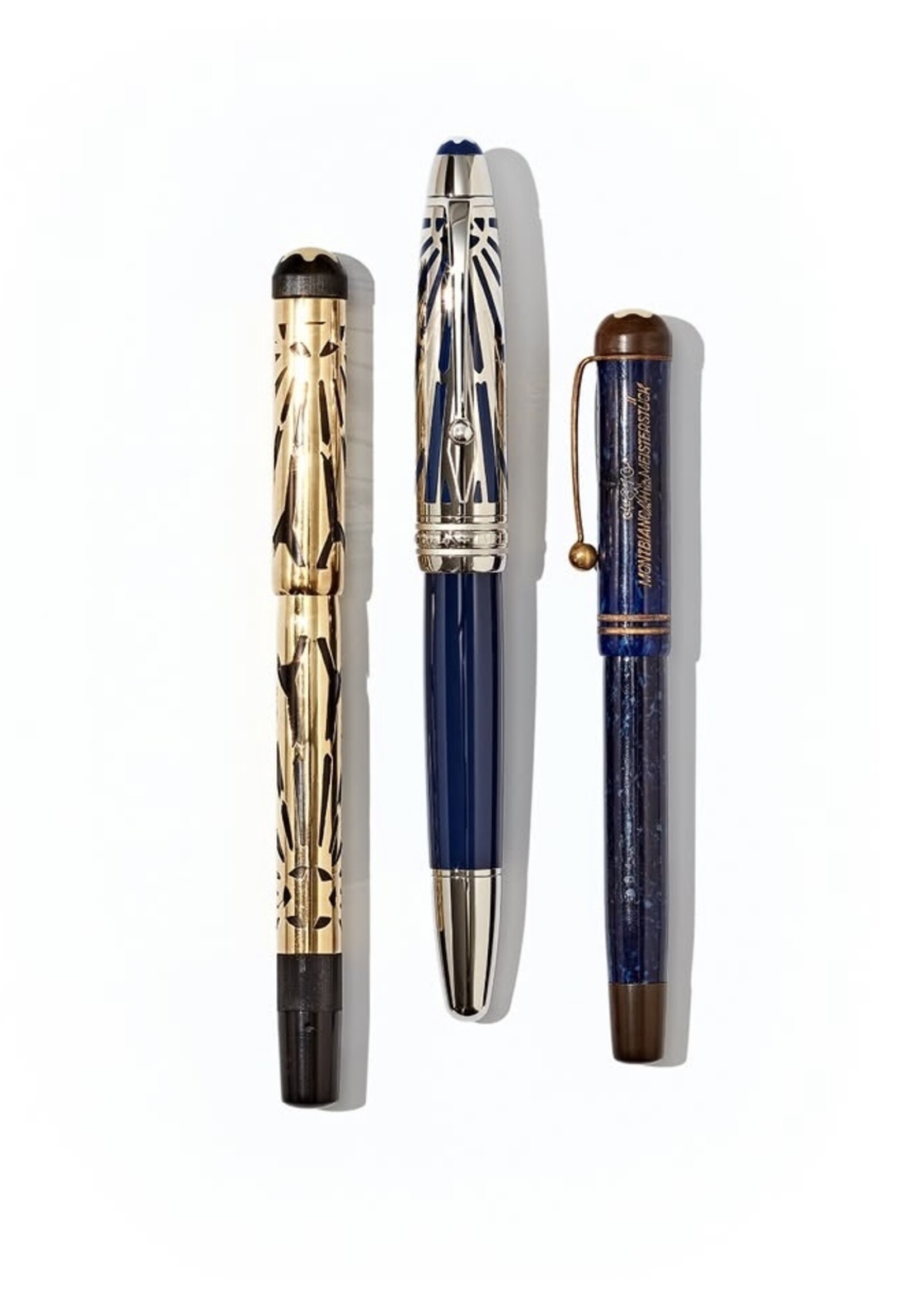 Montblanc 100 years Meisterstück The Origin Collection Manchetknopen Vintage Blue