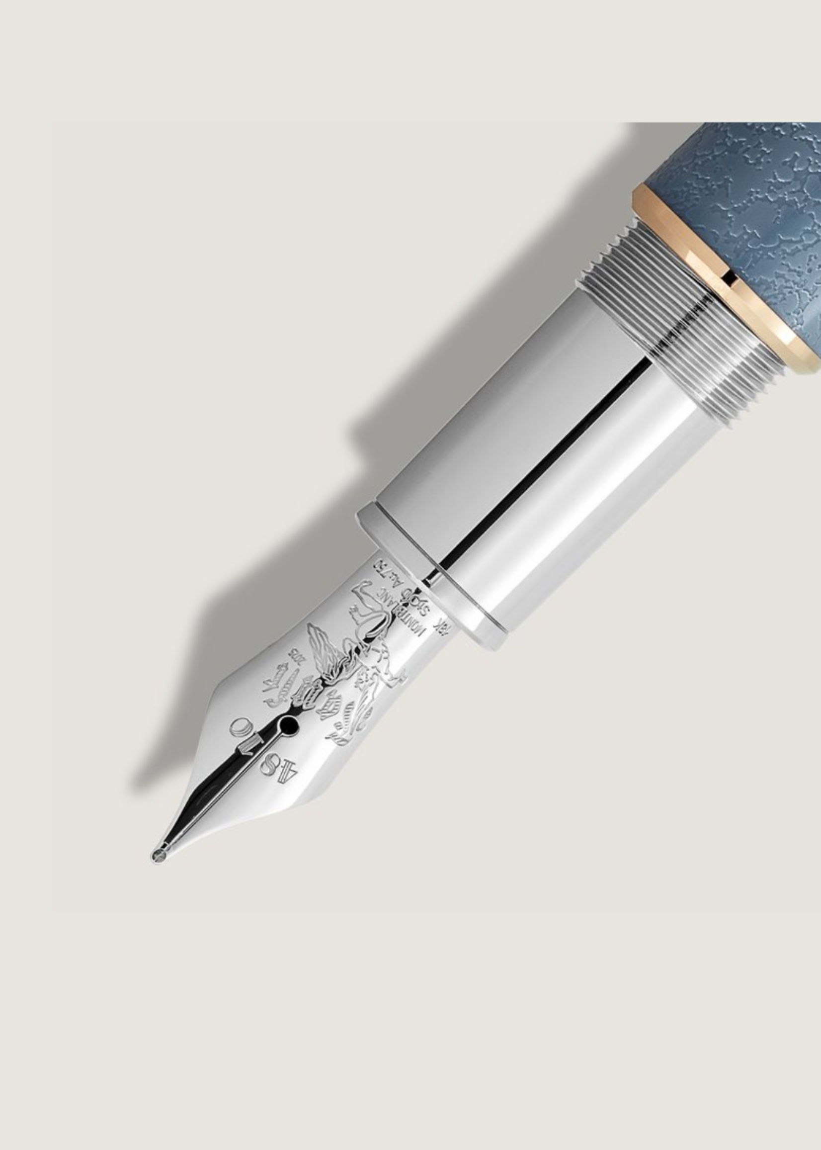 Montblanc Writers Edition 'Homage to Johann Wolfgang von Goethe' Limited Edition Vulpen (Au750/18K 0.889g) 0.62mm M - Medium