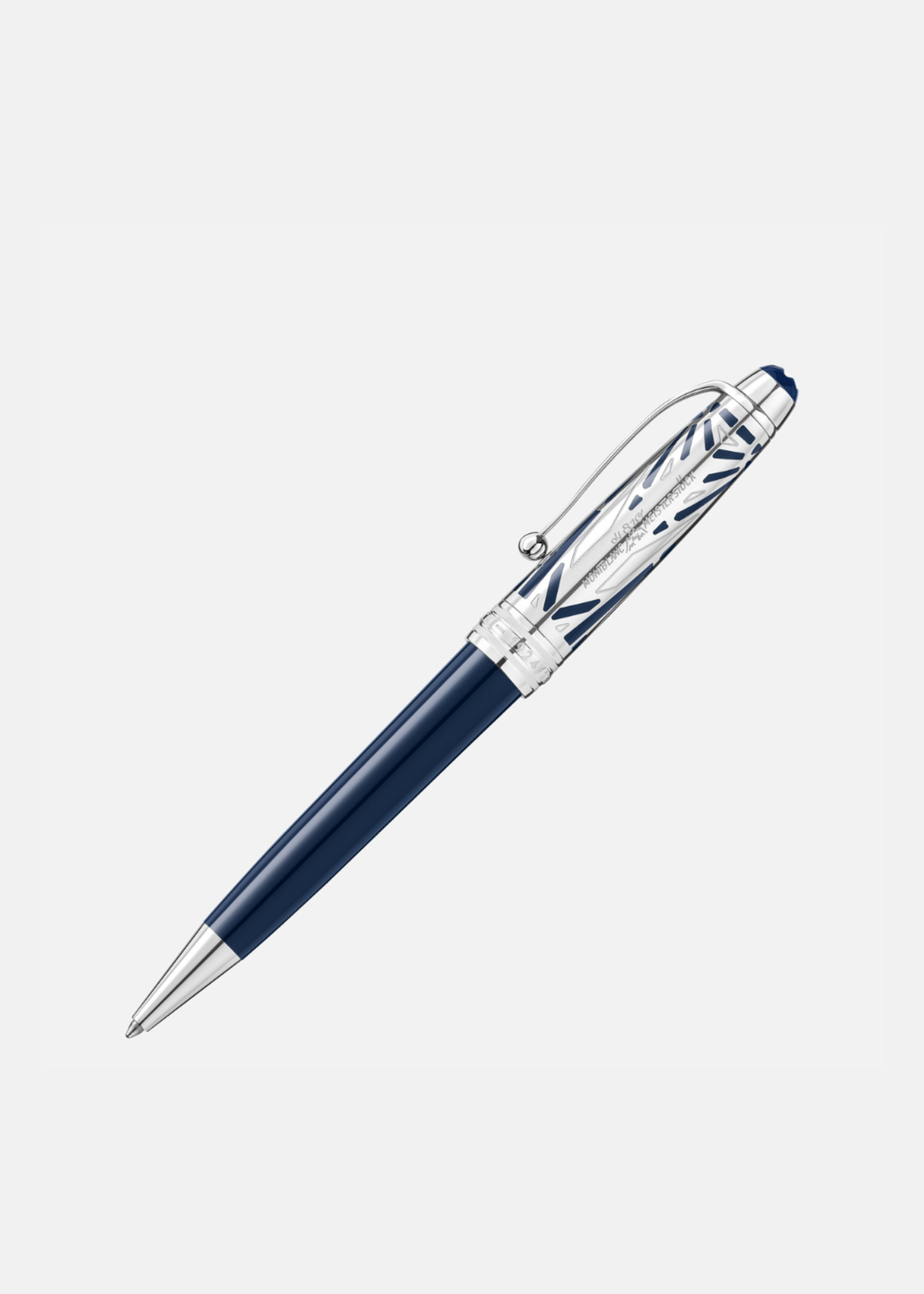 Montblanc 100 years Meisterstück The Origin Collection Doué Blue MidSize Balpen