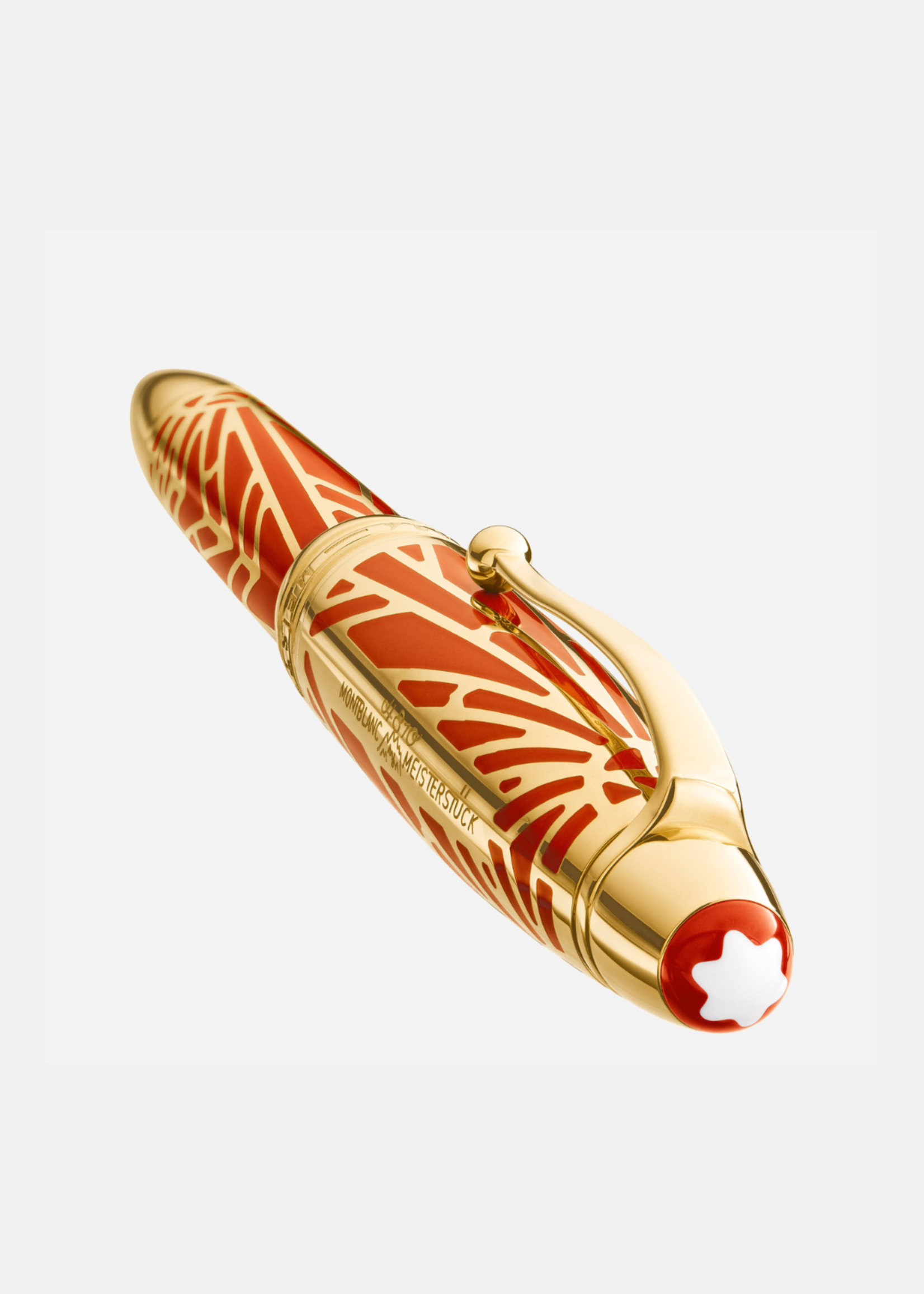 Montblanc 100 years Meisterstück The Origin Collection Solitaire Coral LeGrand Vulpen 146  (Au585/14) 0.50 mm F - Fijn