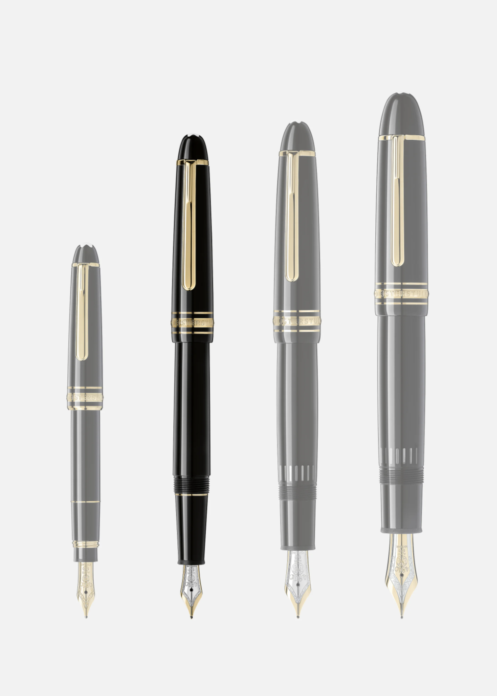 Montblanc Meisterstück 145 Classique Gold Line Vulpen (Au585/14K 0.452g) 0.43 mm EF - Extra Fijn