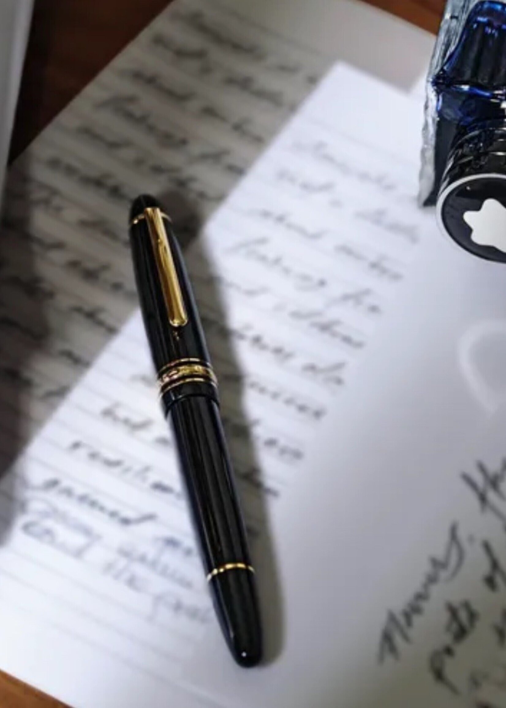 Montblanc Meisterstück 145 Gold Line Classique Vulpen Vulpen Au 585/14 Karat 0.452g 0.50 F - Fijn