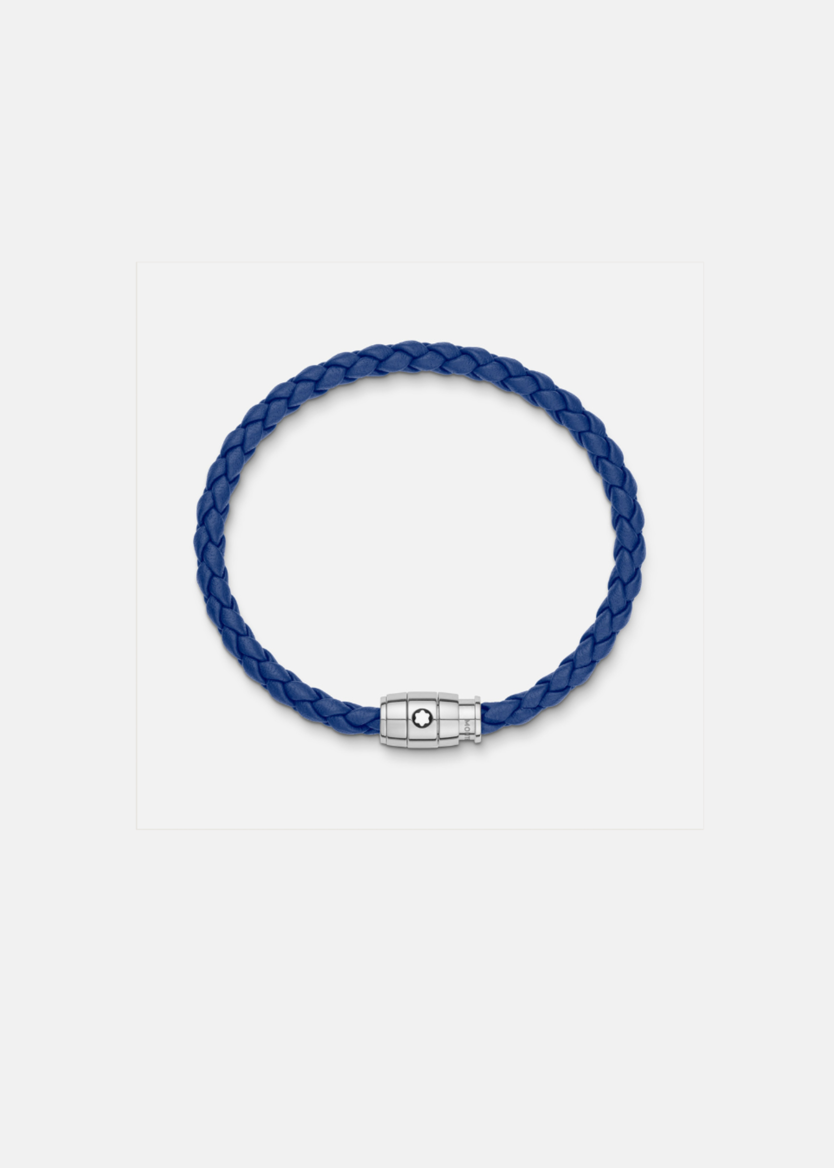 Montblanc Armband 3 rings Modern Blue /60
