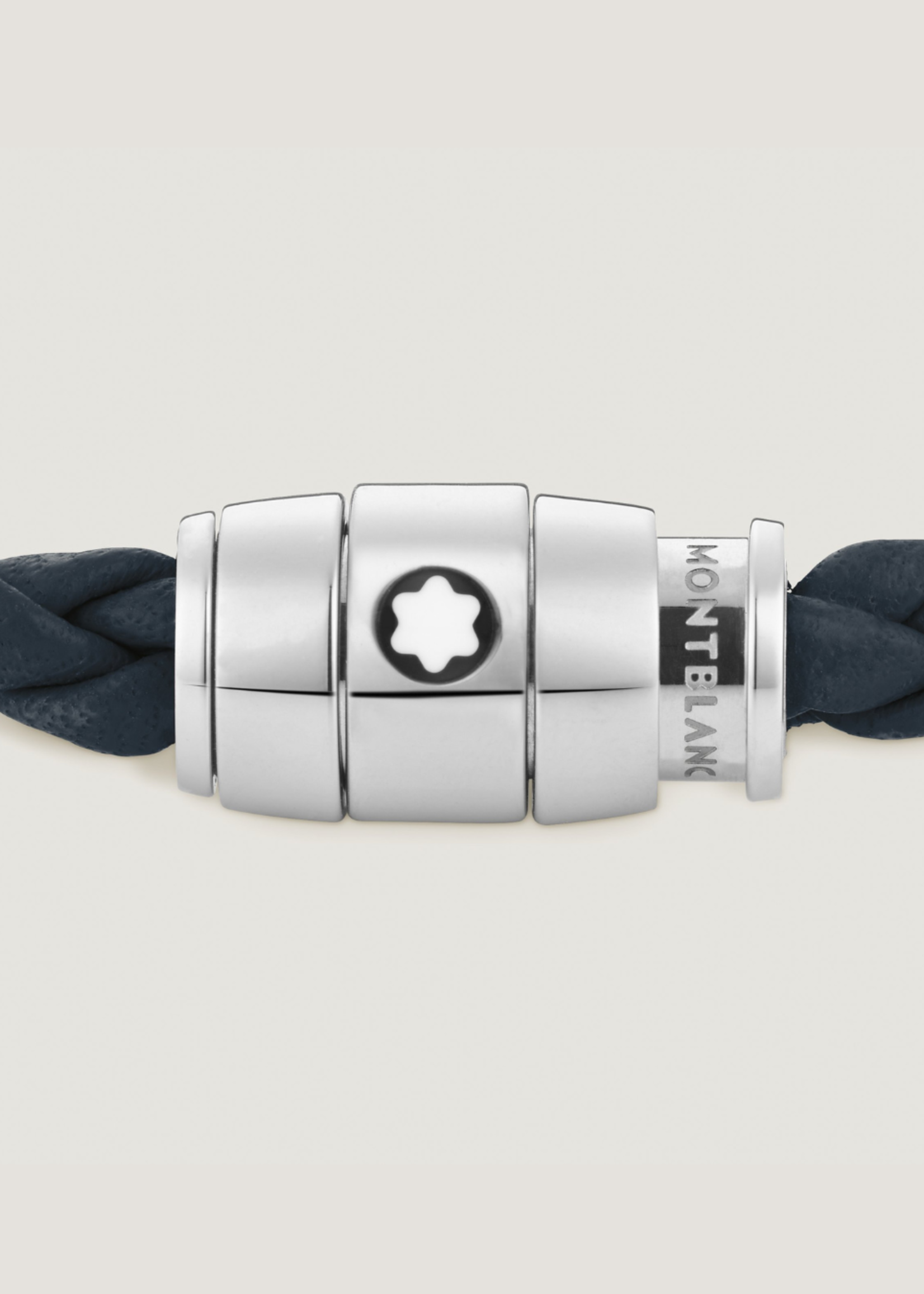 Montblanc Armband 3 rings BLue /60