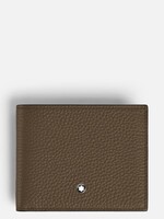 Montblanc Wallet Soft Grain 6cc Noisette