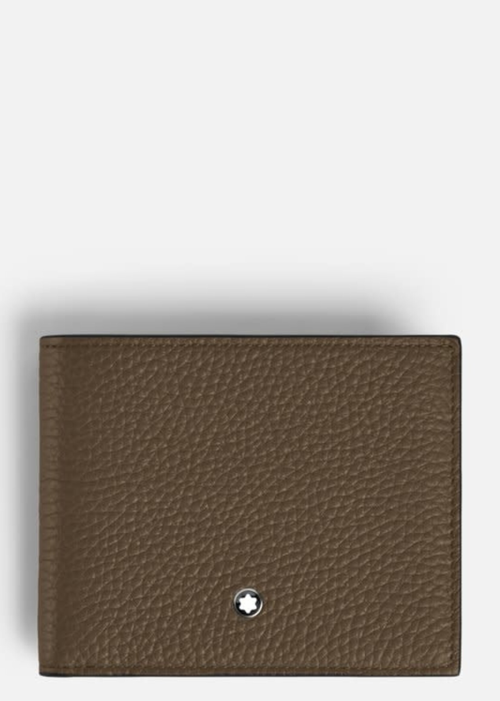 Montblanc Wallet Soft Grain 6cc Noisette