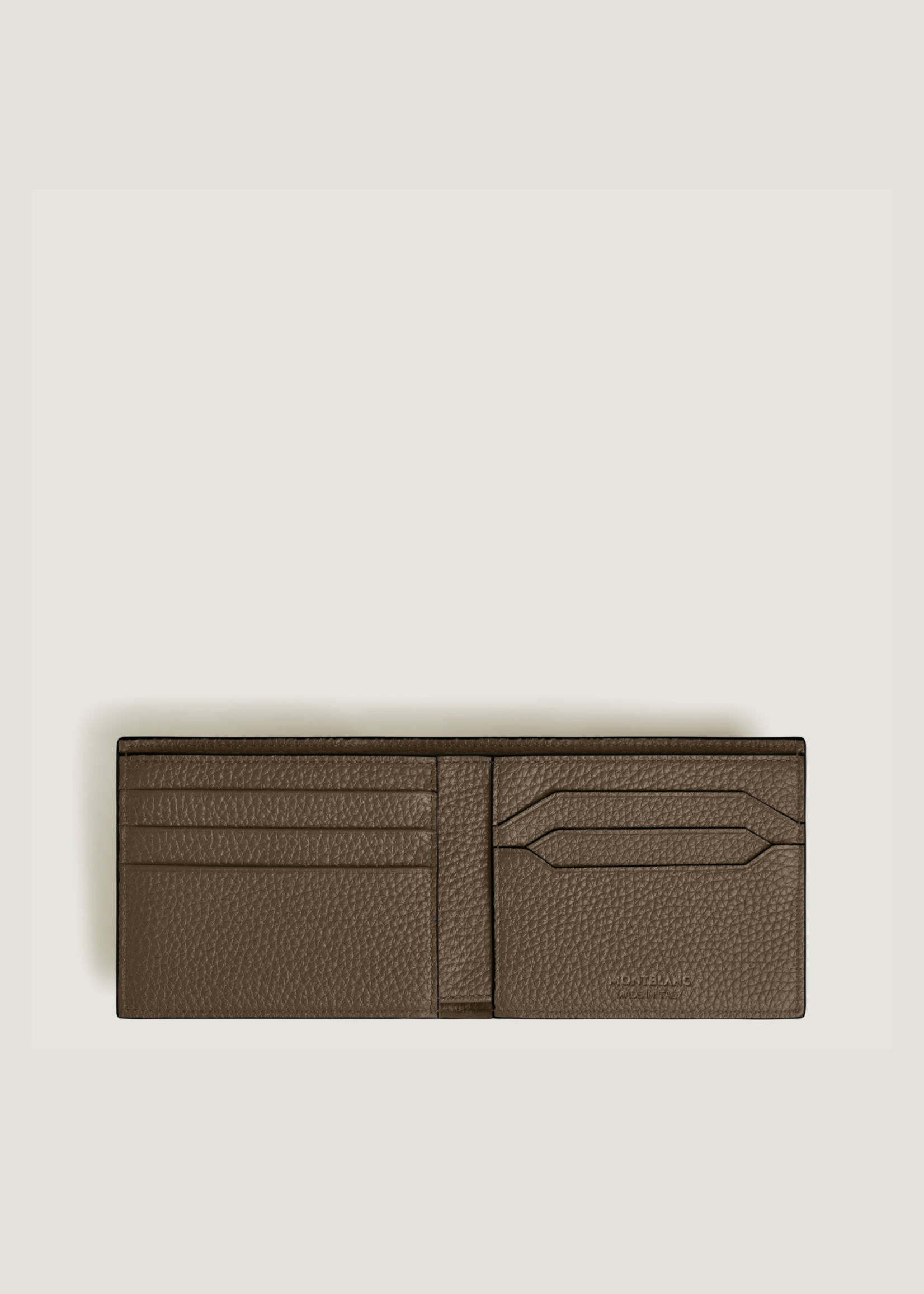 Montblanc Wallet Soft Grain 6cc Noisette
