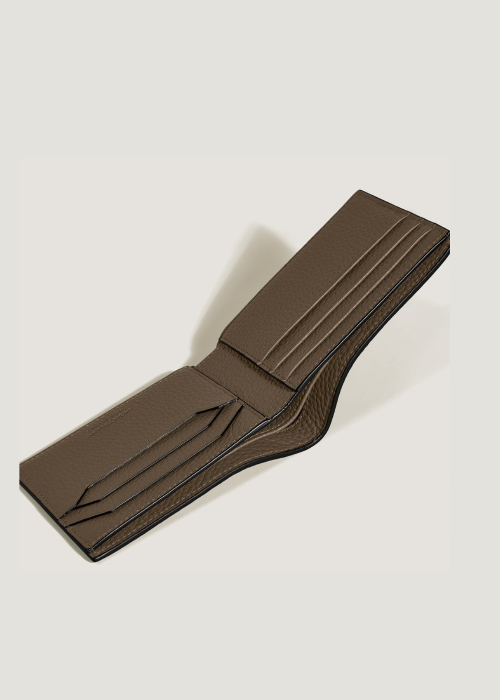 Montblanc Wallet Soft Grain 6cc Noisette