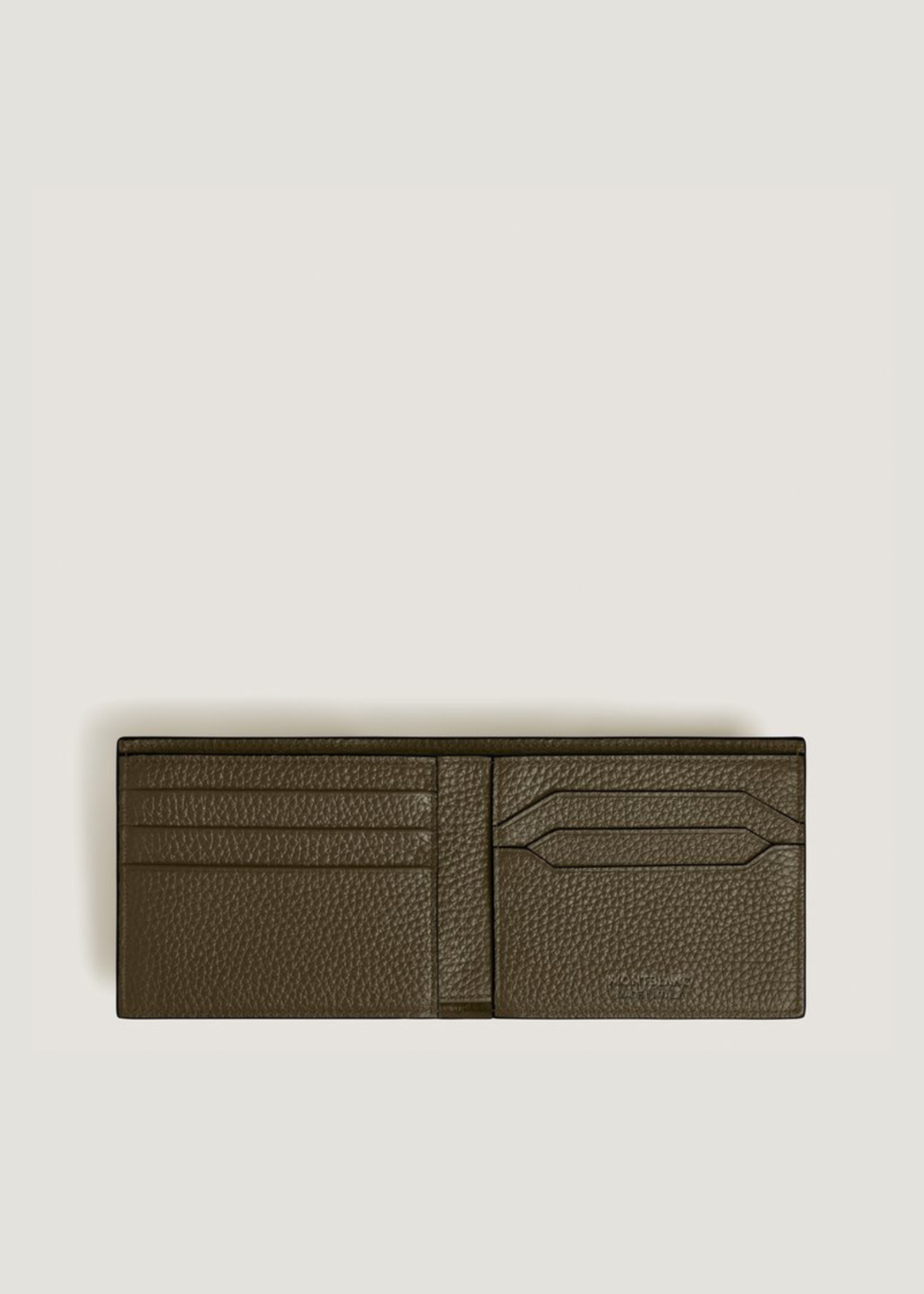 Montblanc   Wallet Soft Grain 6cc Khaki