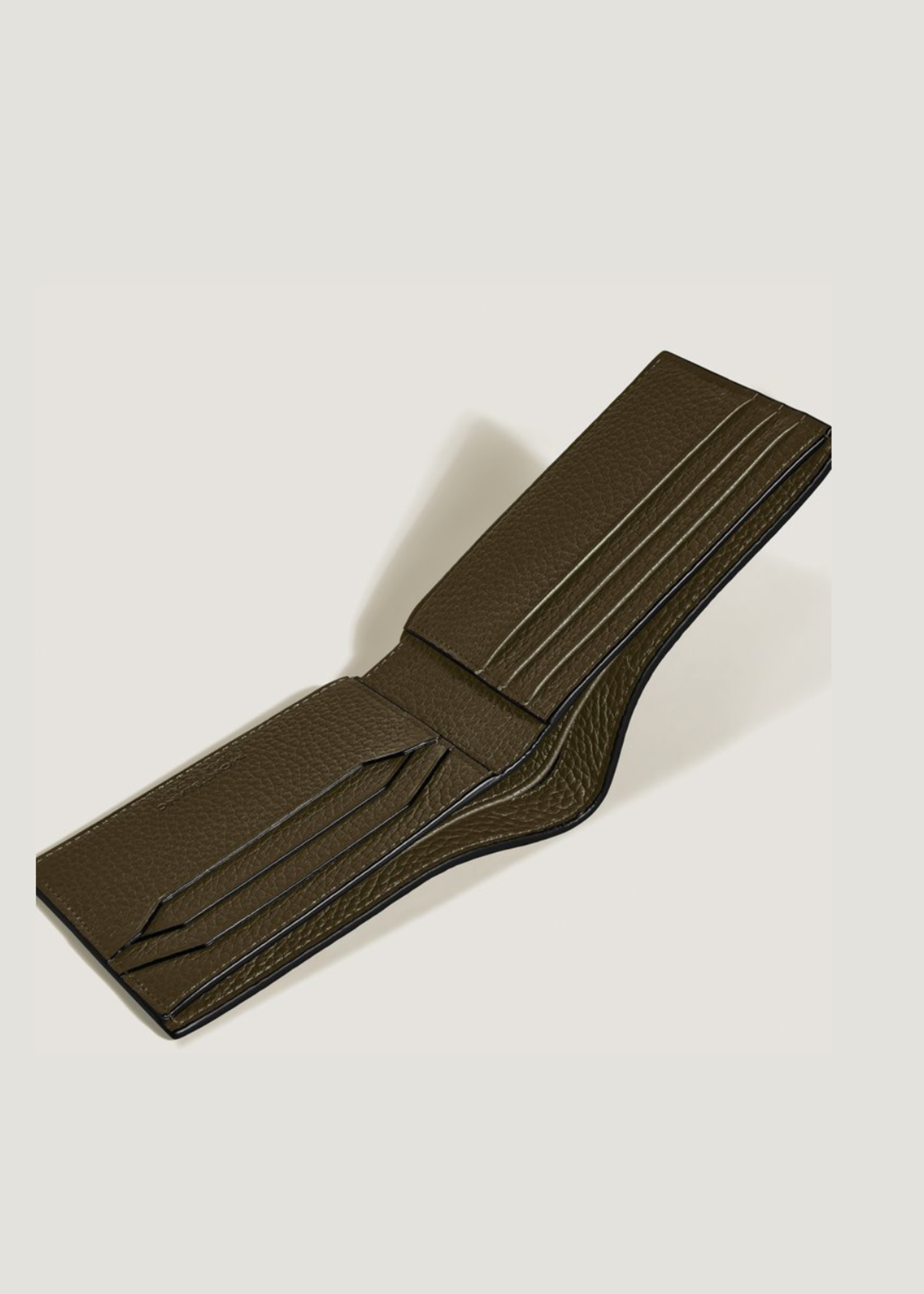 Montblanc   Wallet Soft Grain 6cc Khaki