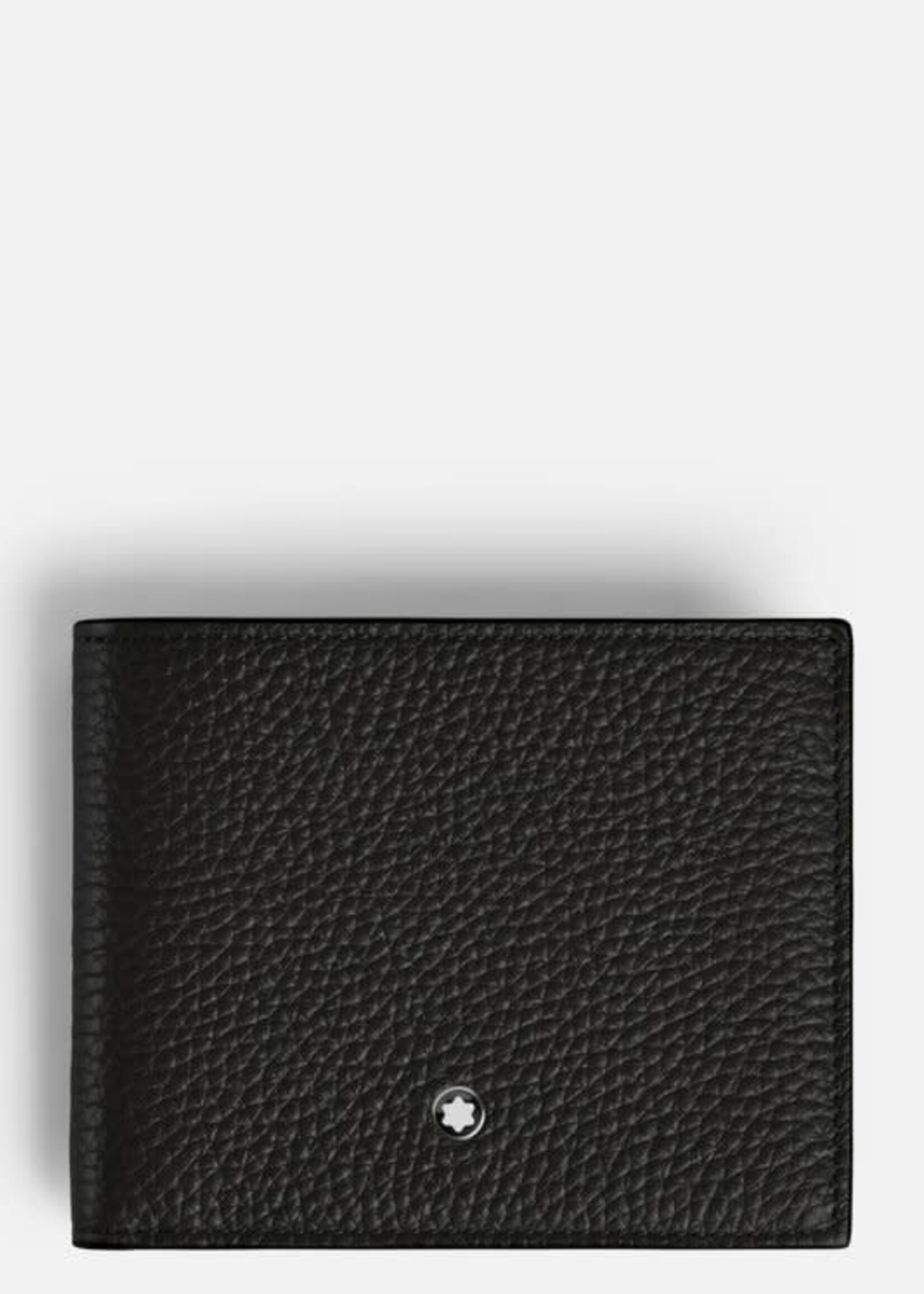 Montblanc Wallet Soft Grain  6cc Black