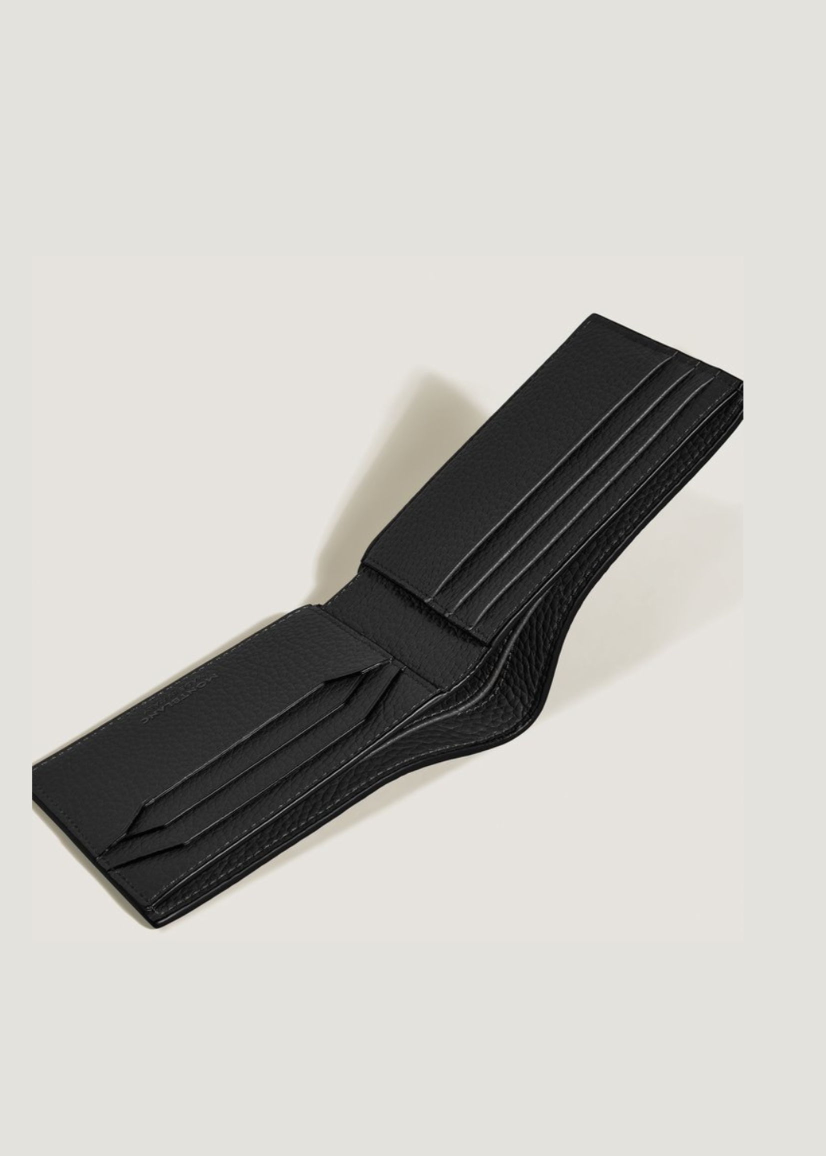 Montblanc Wallet Soft Grain  6cc Black