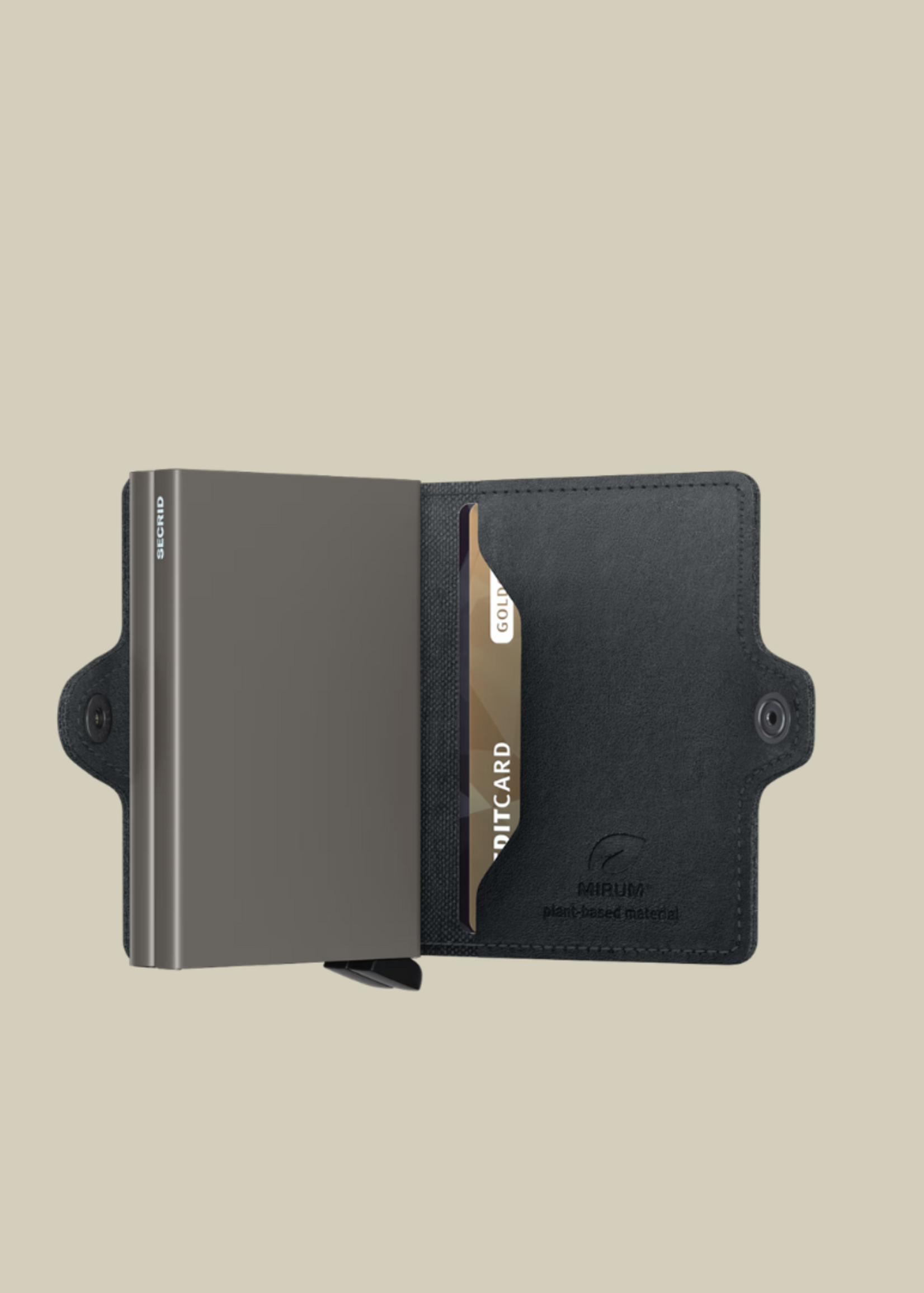 Secrid Twin Wallet Mirum Plant-Based Black