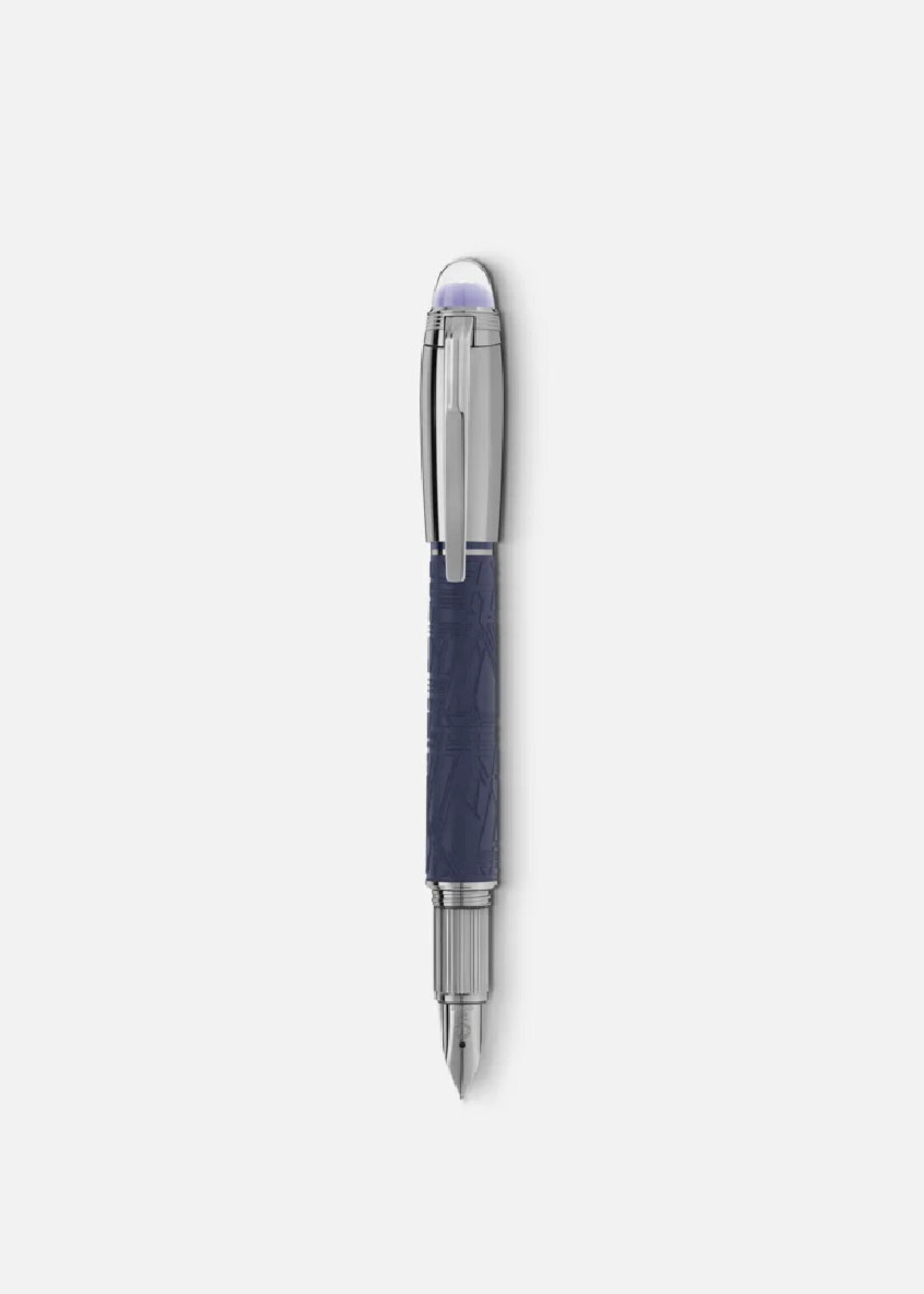 Montblanc Starwalker Special Editon 2023 SpaceBlue Doué - Yellow GOLD (Au585/14 K 0,563g) Vulpen 0.62 mm M - Medium