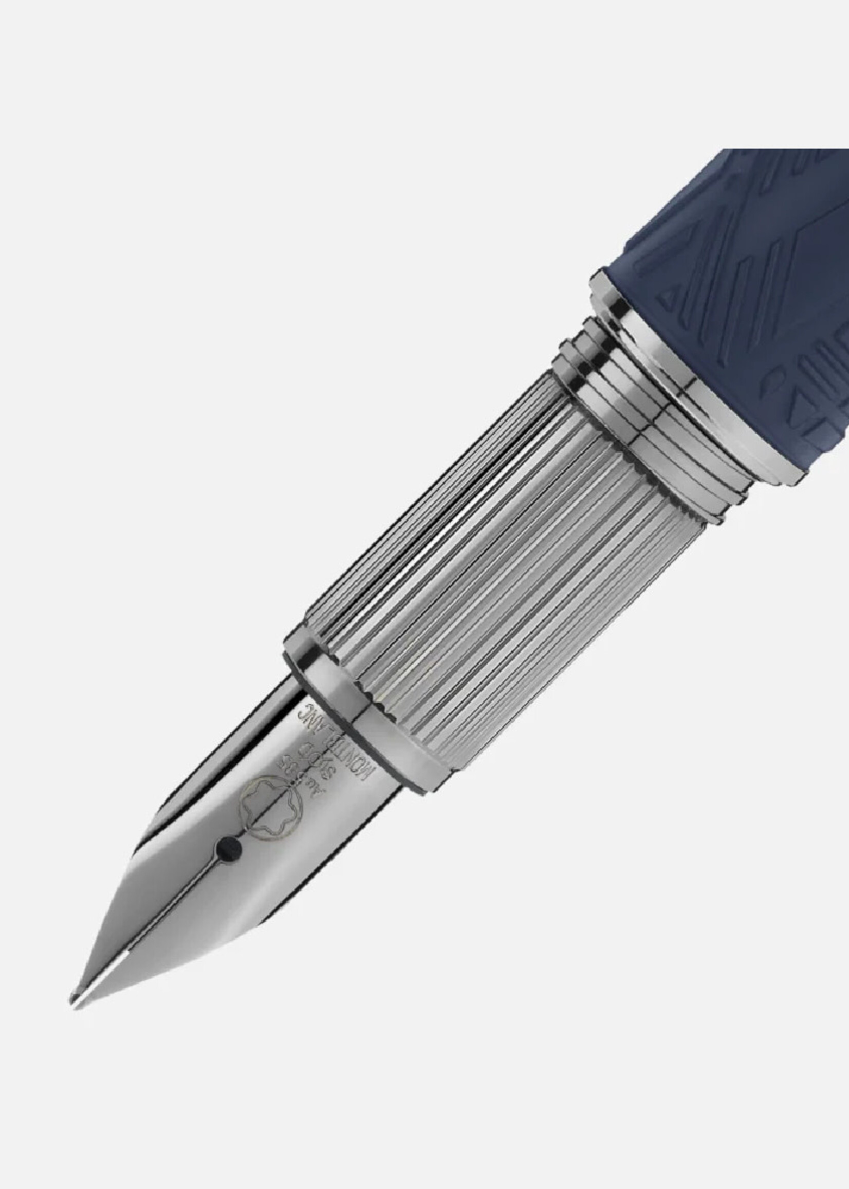 Montblanc Starwalker Special Editon 2023 SpaceBlue Doué - Yellow GOLD (Au585/14 K 0,563g) Vulpen 0.62 mm M - Medium