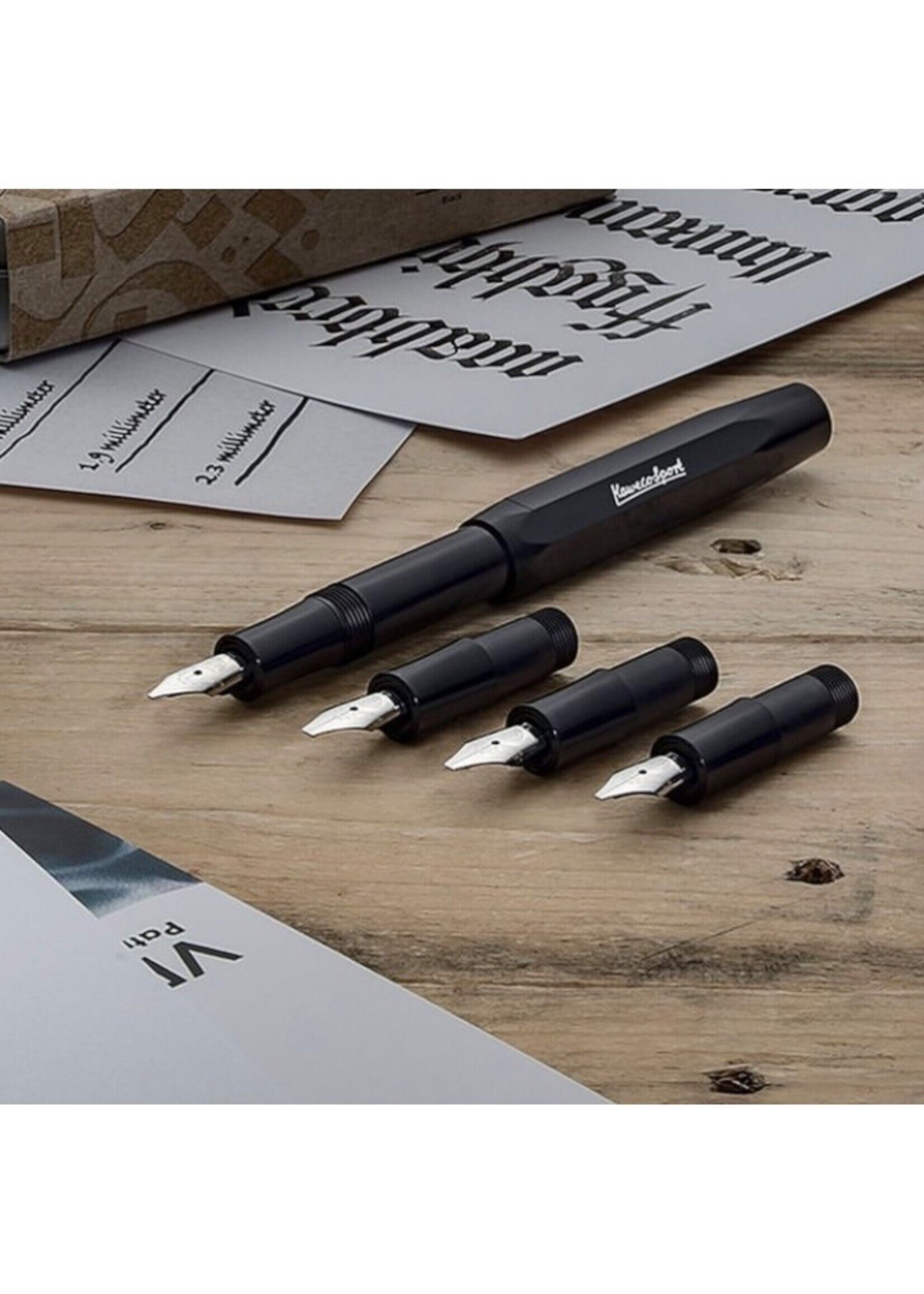 Kaweco Sport Aluminium Black Vulpen Medium