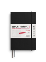 Leuchtturm1917 Agenda 2026 Paperback Soft Cover Weekly/Note Black