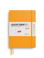 Leuchtturm1917 Agenda 2026 Medium Hard Cover Weekly Rising Sun