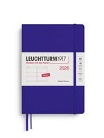 Leuchtturm1917 Agenda 2026 Medium Hard Cover Weekly Ink