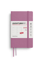 Leuchtturm1917 Agenda 2026 Pocket Soft Cover Weekly Dusty Rose