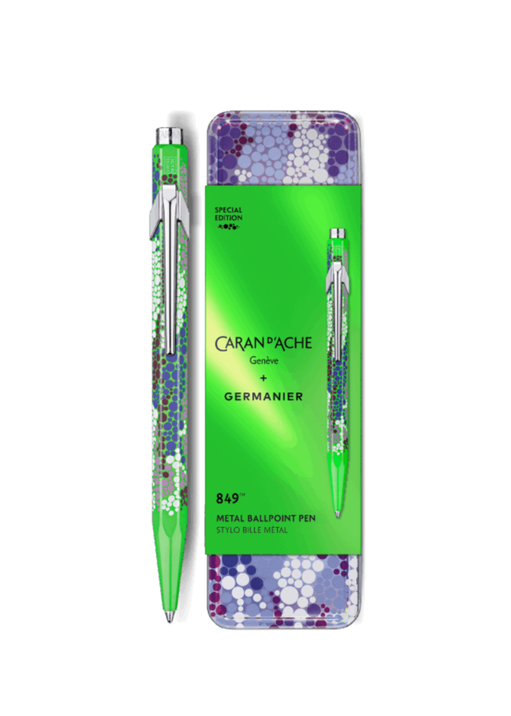 849 Germanier Neon Groen Balpen