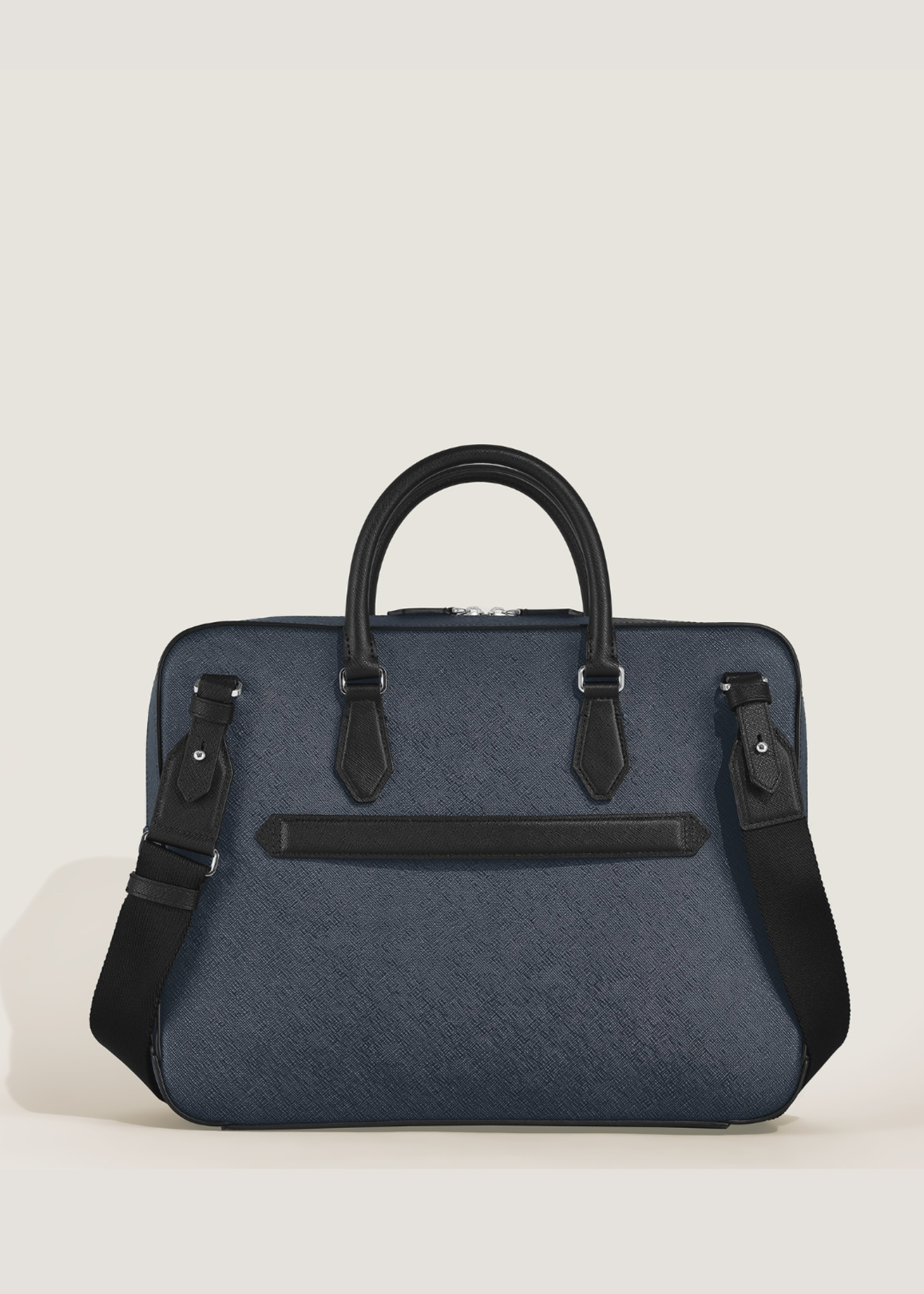 Montblanc Sartorial Medium Document Case Tweed Blue