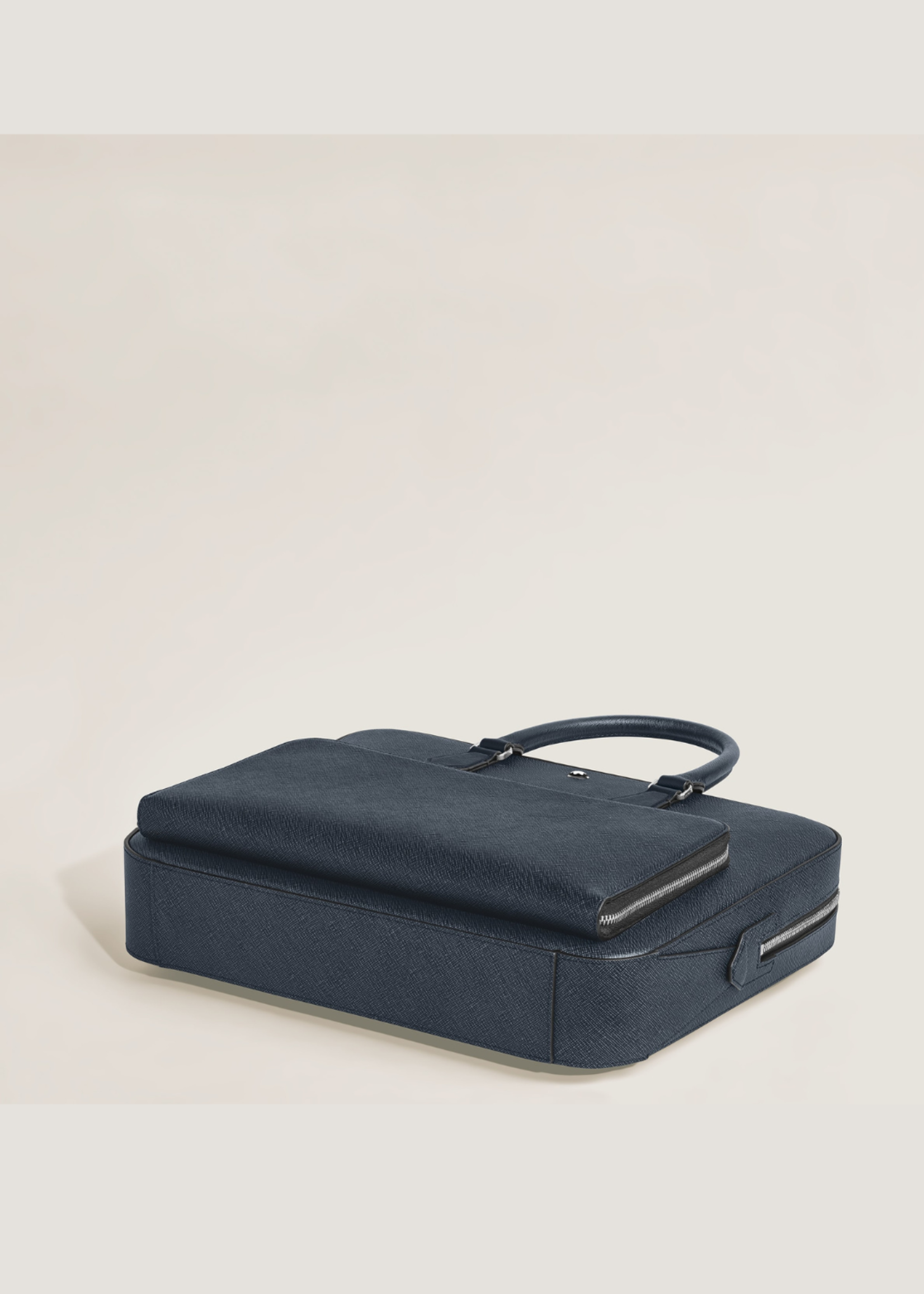 Montblanc Sartorial Medium Document Case Tweed Blue