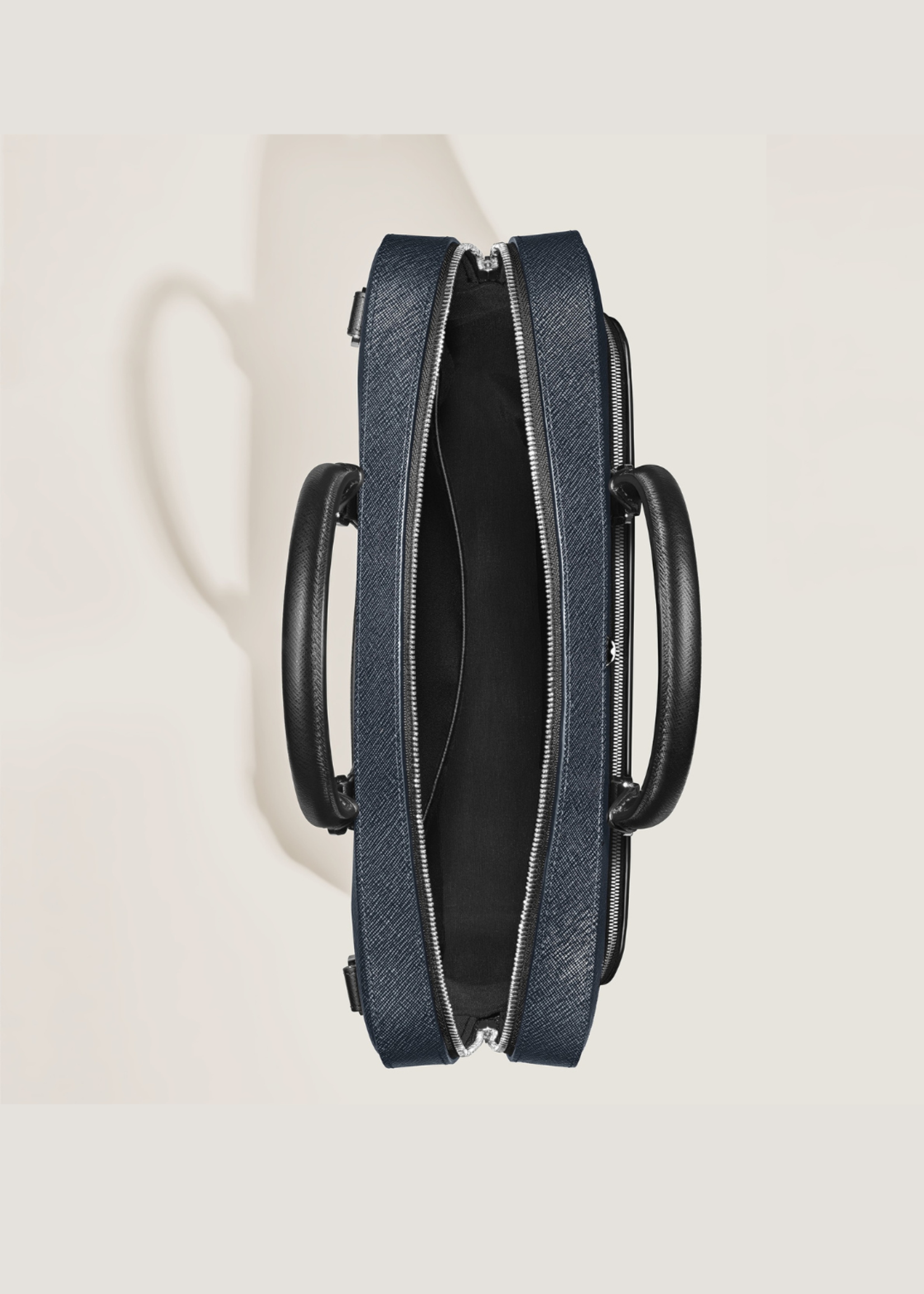 Montblanc Sartorial Medium Document Case Tweed Blue