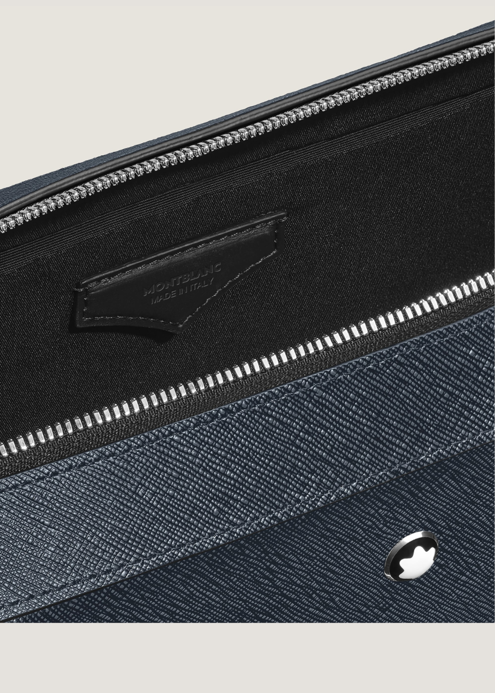 Montblanc Sartorial Medium Document Case Tweed Blue