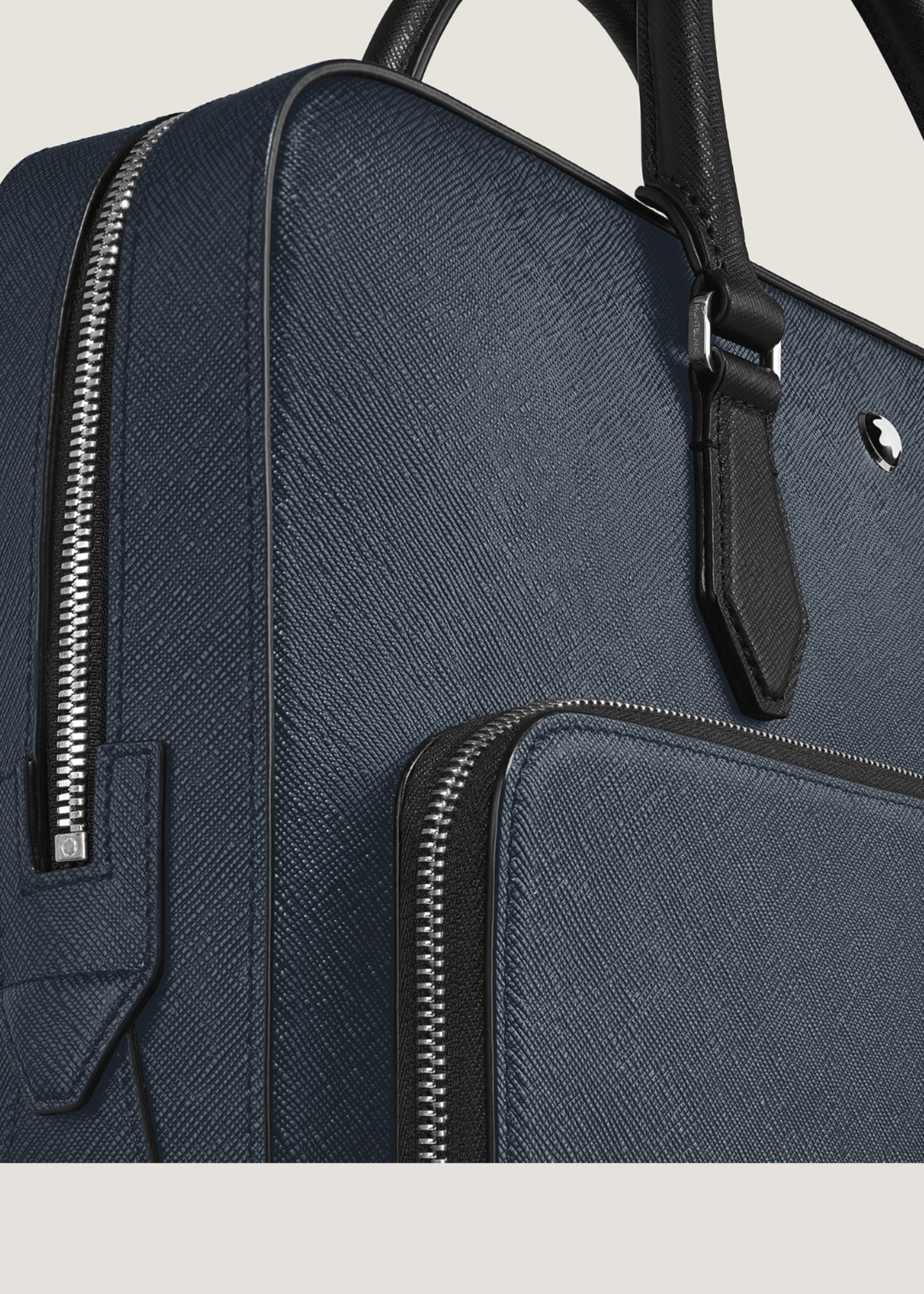 Montblanc Sartorial Medium Document Case Tweed Blue