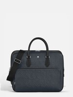 Montblanc Sartorial Medium Document Case Tweed Blue