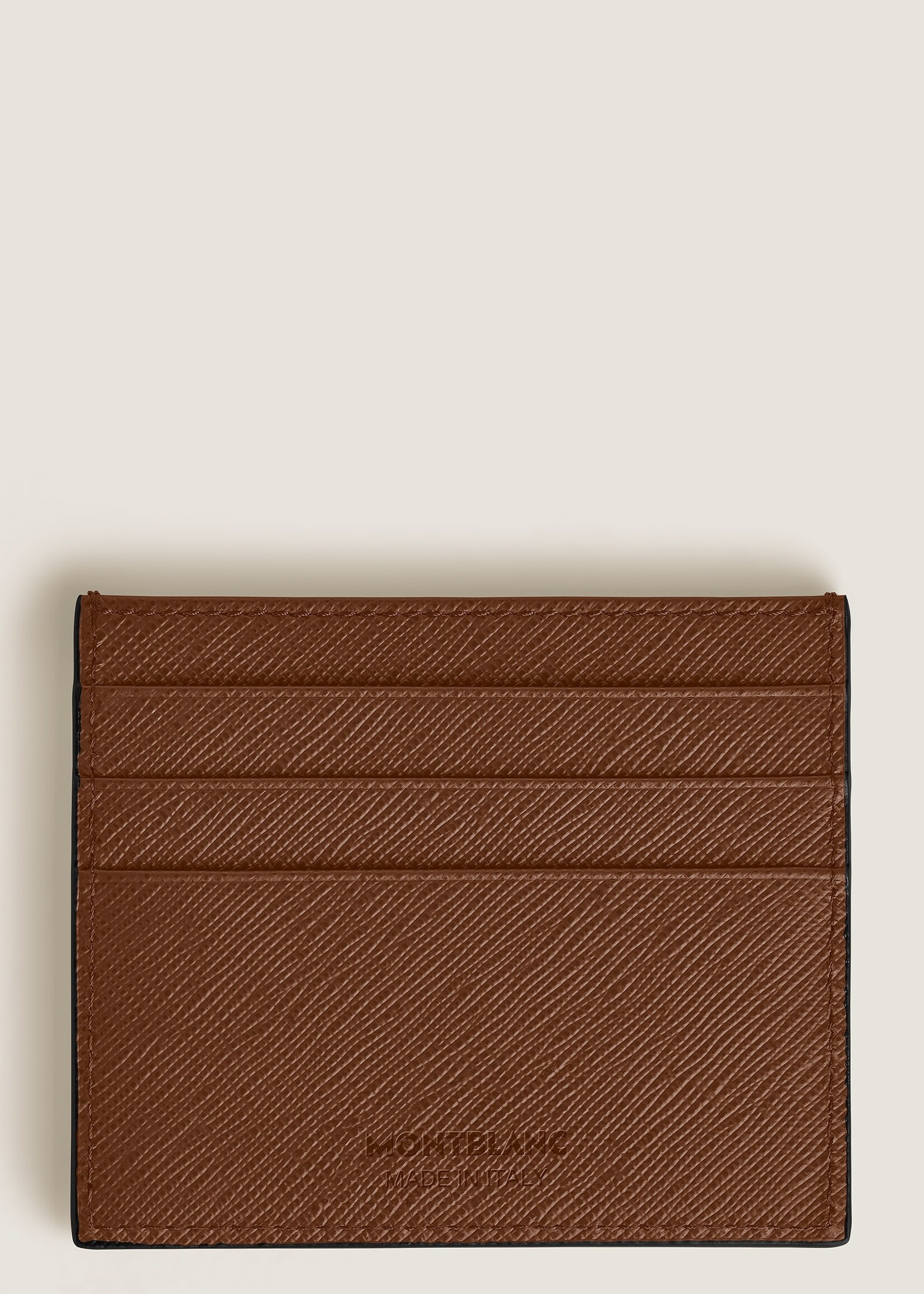 Montblanc Card Holder 6cc Sartorial Fauve