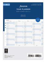 Filofax A5 Agenda Vulling 2027 jaarplanner Wit