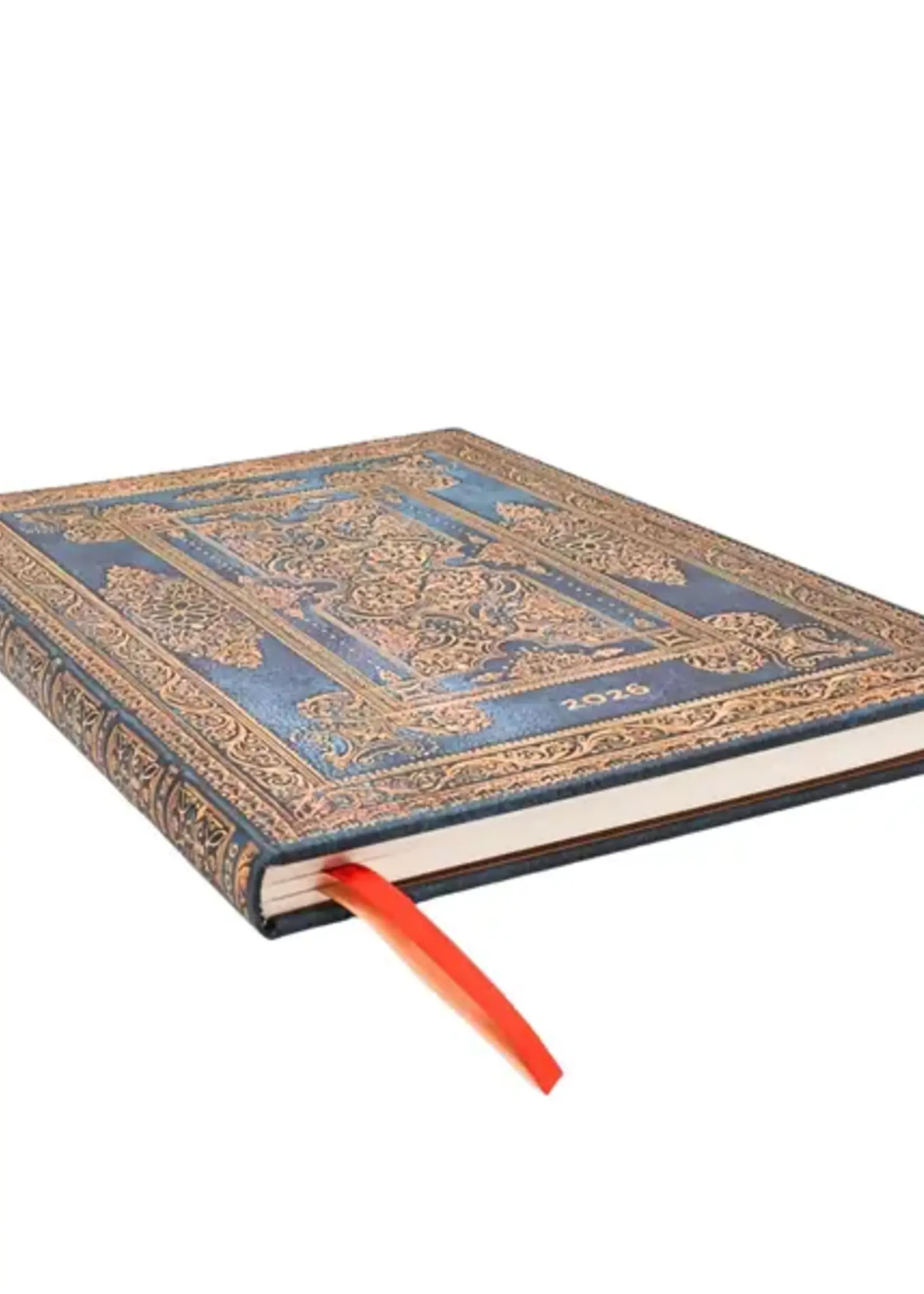 Paperblanks agenda 2026 Grande Week/2pag. Verticaal - Blue Luxe