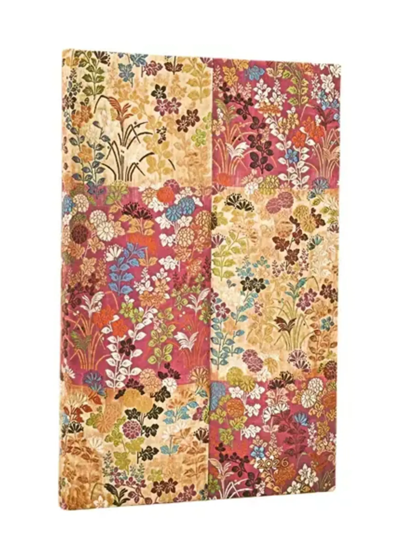 Paperblanks agenda 2026 Maxi Week/2pag. Horizontaal - Kara-ori Rose