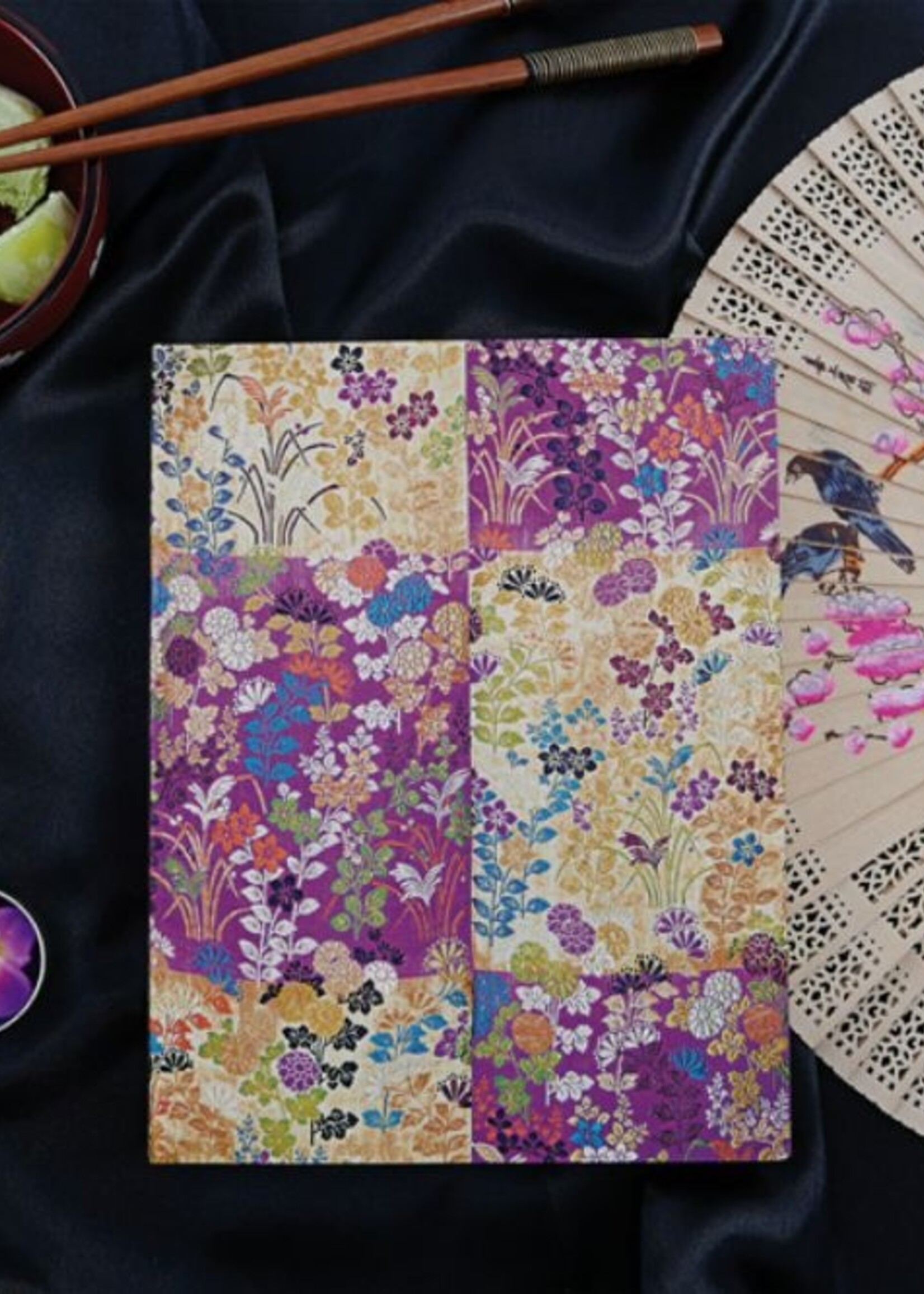 Paperblanks agenda 2026 Maxi Week/2pag. Horizontaal - Kara-ori Rose