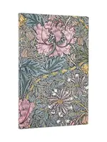 Paperblanks agenda 2026 Maxi Week/2pag. Horizontaal - Morris Pink Honeysuckle