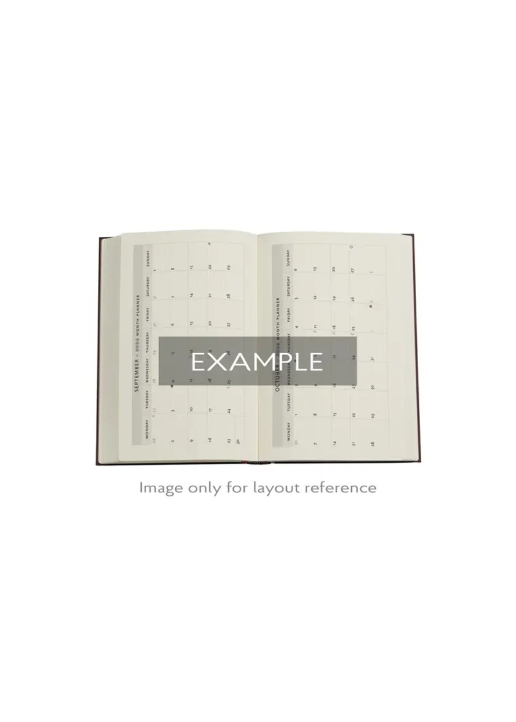 Paperblanks agenda 2026 Maxi Week/2pag. Horizontaal - Morris Pink Honeysuckle