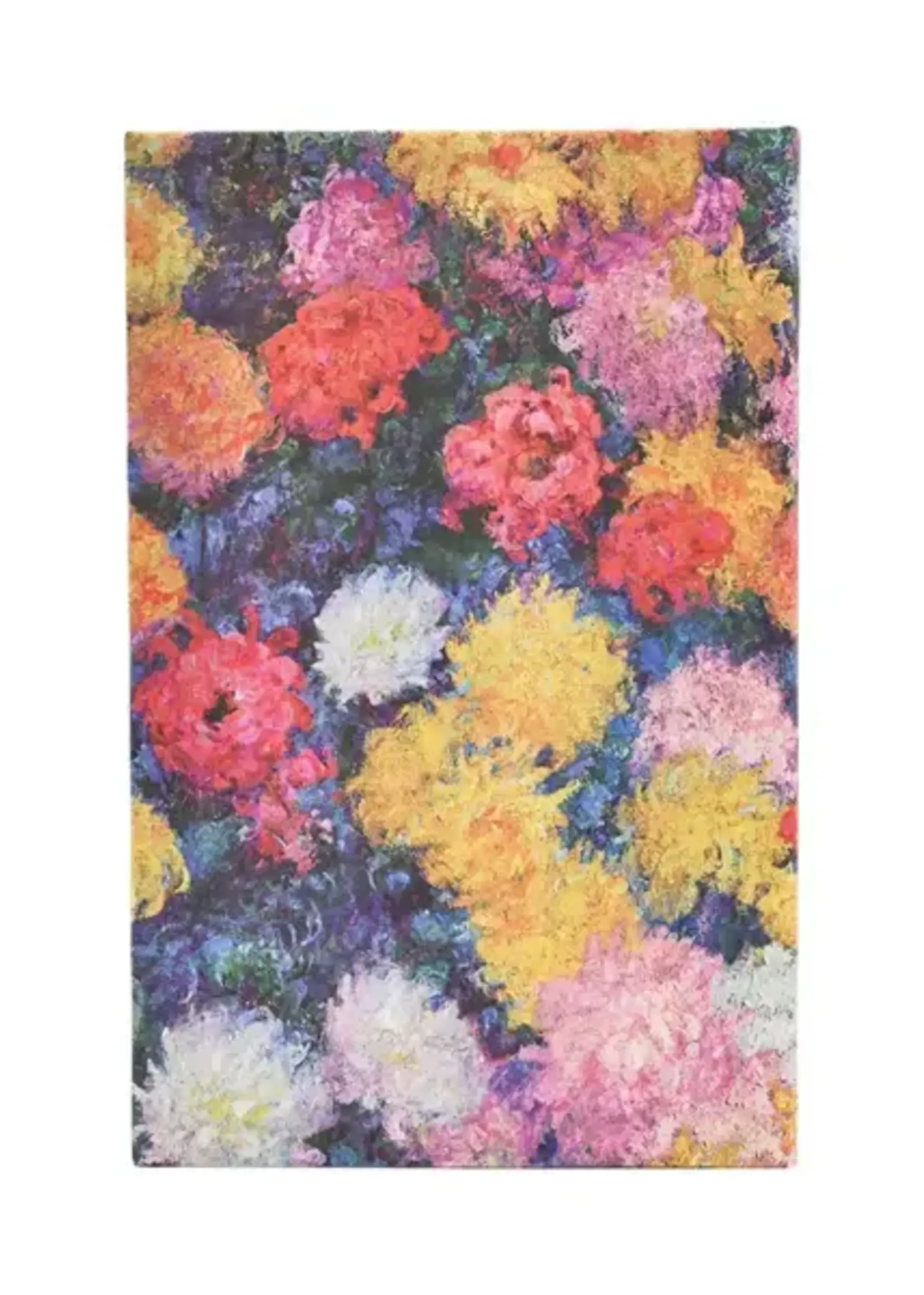 Paperblanks agenda 2026 Maxi Week/2pag. Verticaal - Monet's Chrysanthemums