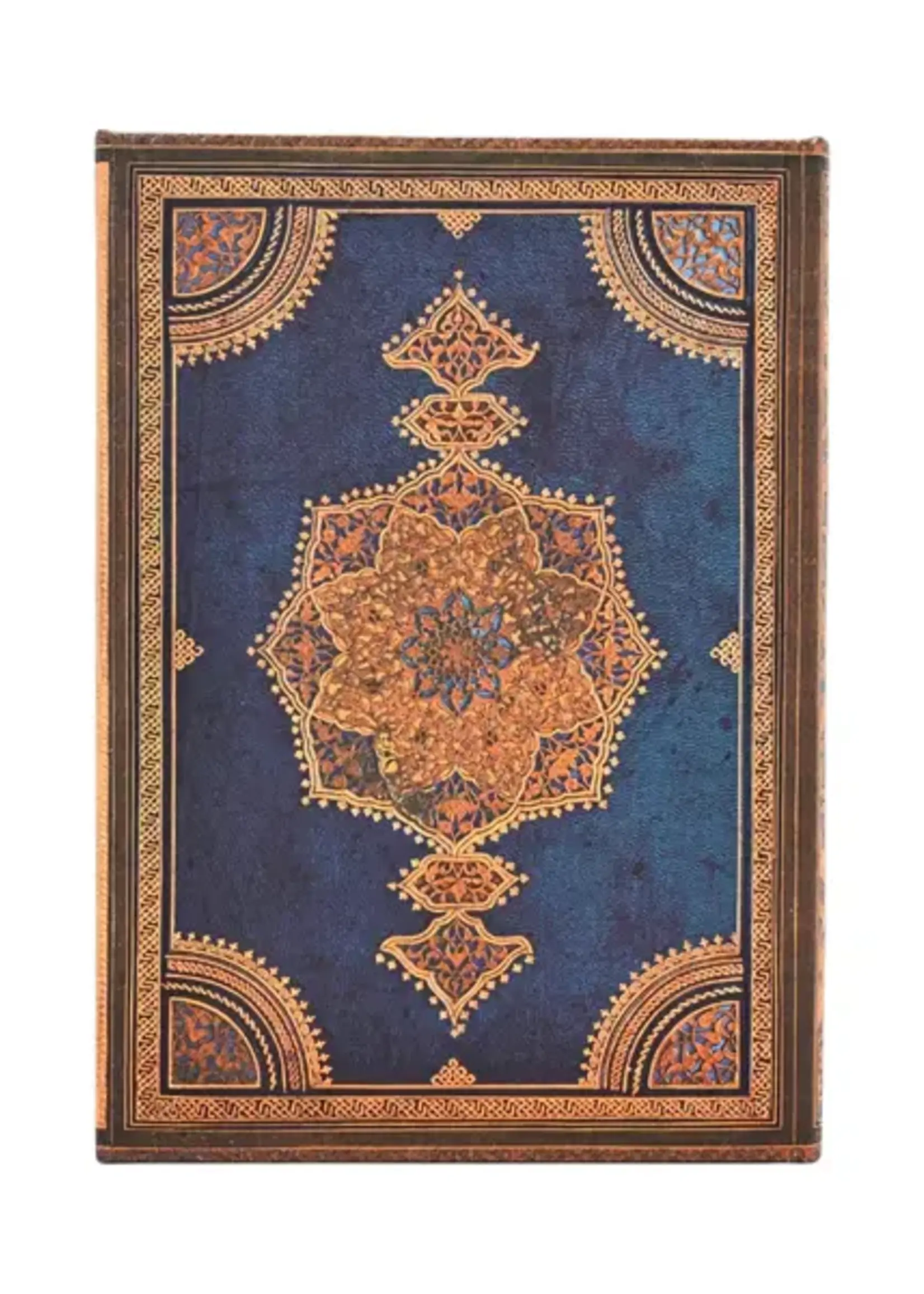 Paperblanks agenda 2026 Midi Week/2pag. Verticaal -  Safavide Indigo