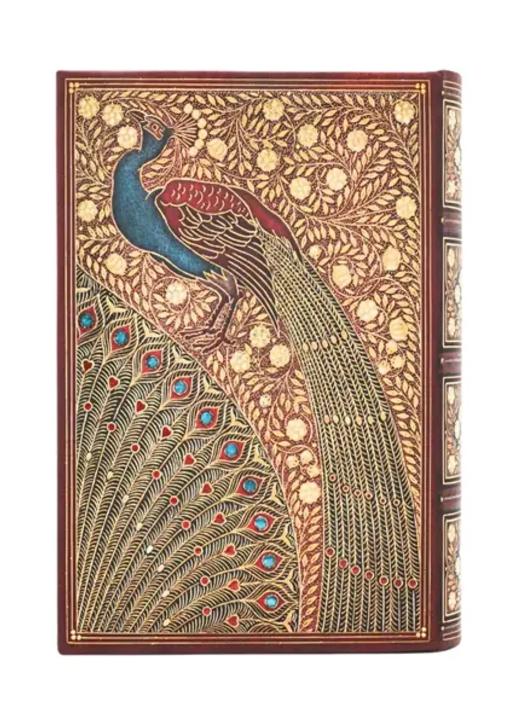 Paperblanks agenda 2026 Mini Dag -  Hafiz's Peacocks