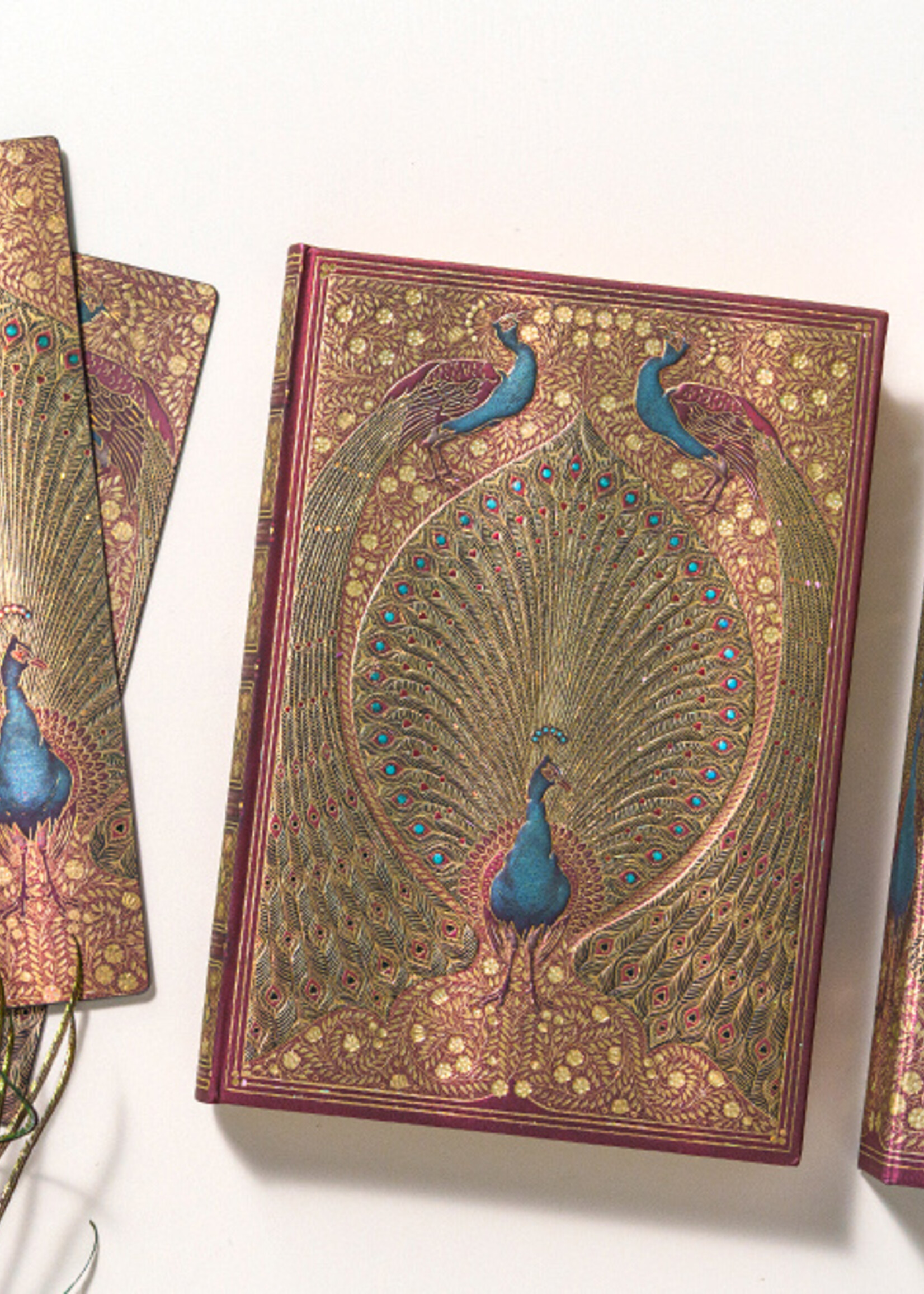 Paperblanks agenda 2026 Mini Dag -  Hafiz's Peacocks