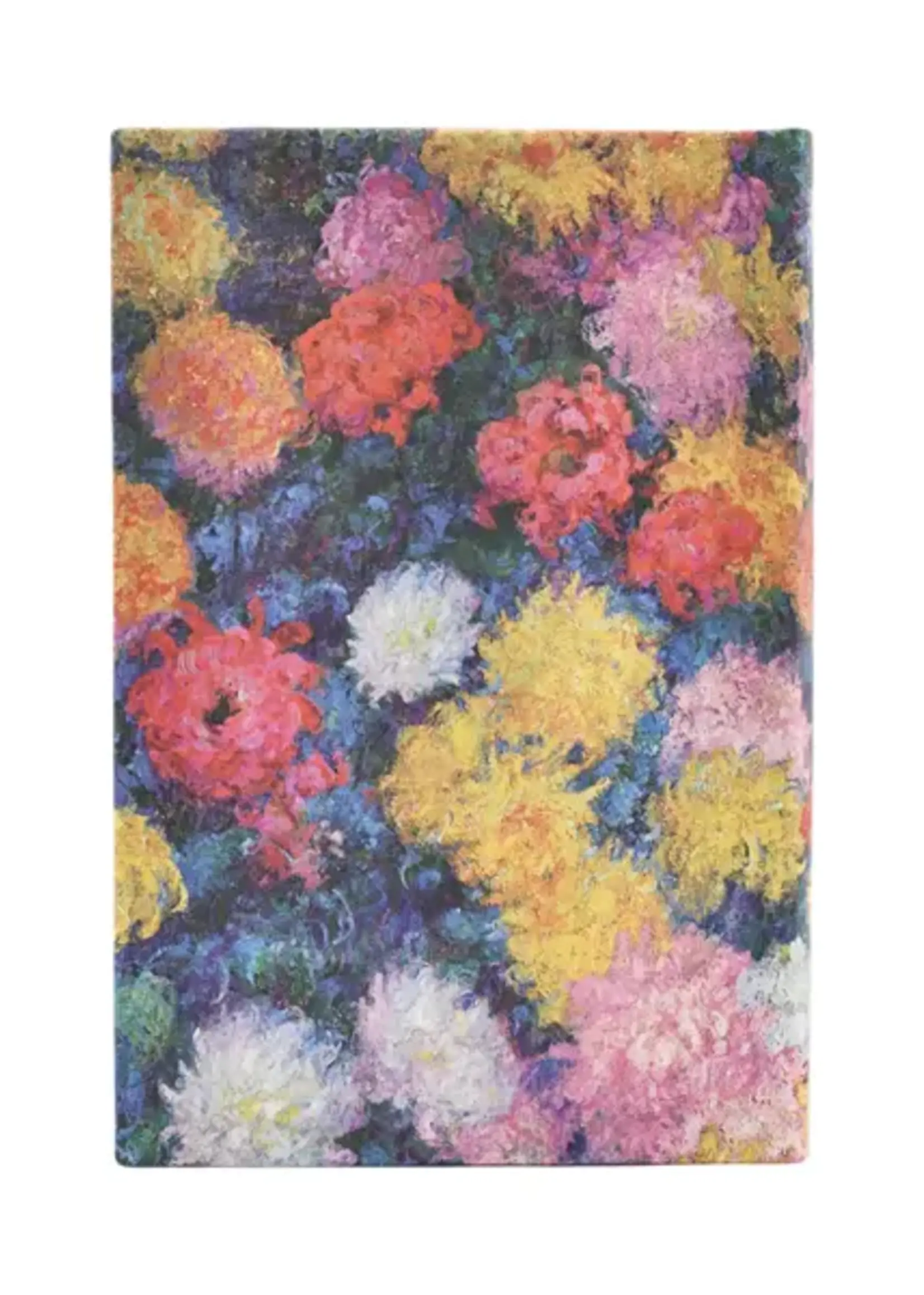 Paperblanks agenda 2026 Mini Week/2pag. Horizontaal -  Monet's Chrysantemums
